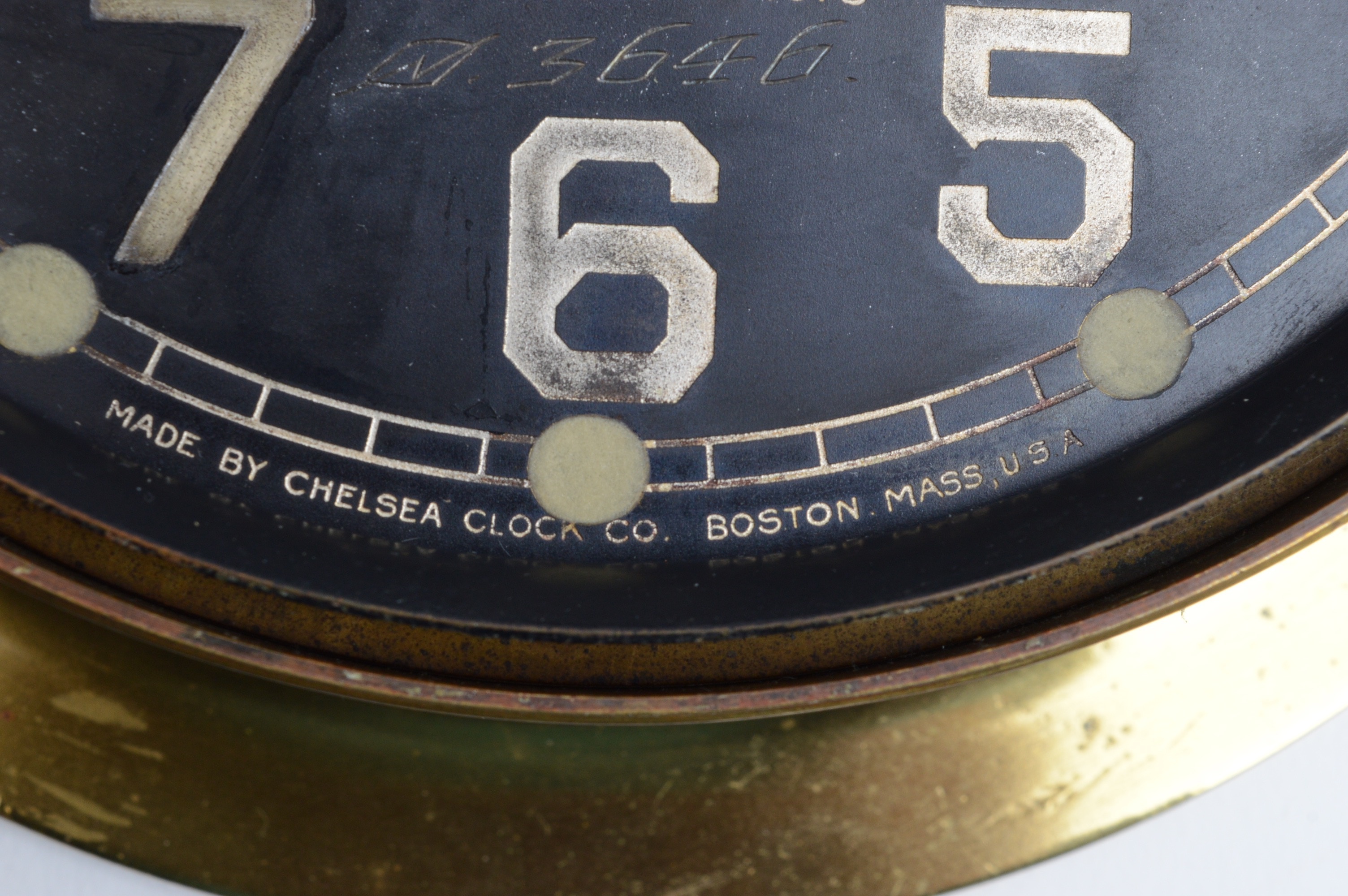 Chelsea Boston U.S. Navy Deck Clock #3