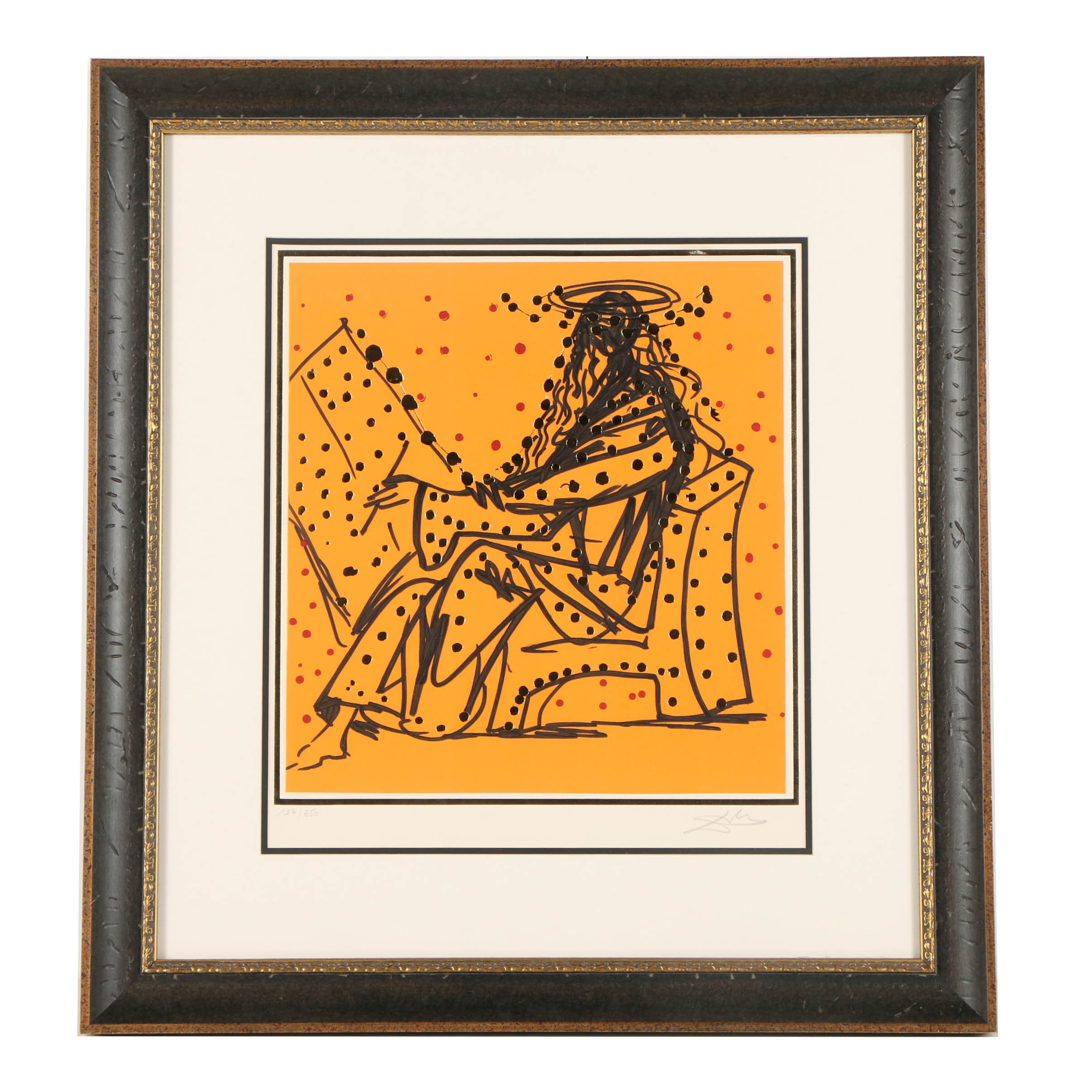 Salvador Dalí Lithograph "Mark (Merlin the Magician)"