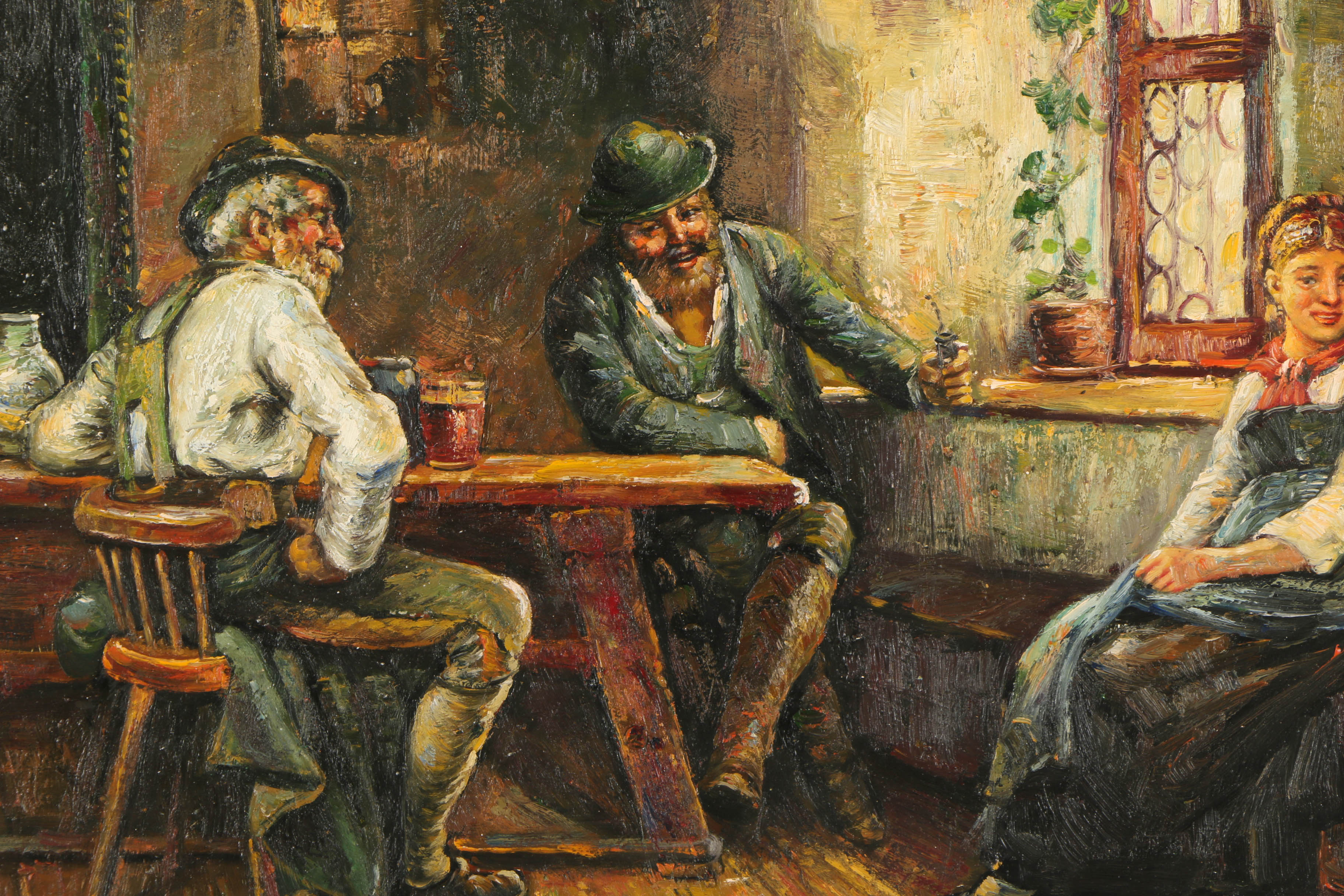 Oil Painting "After the Harvest"