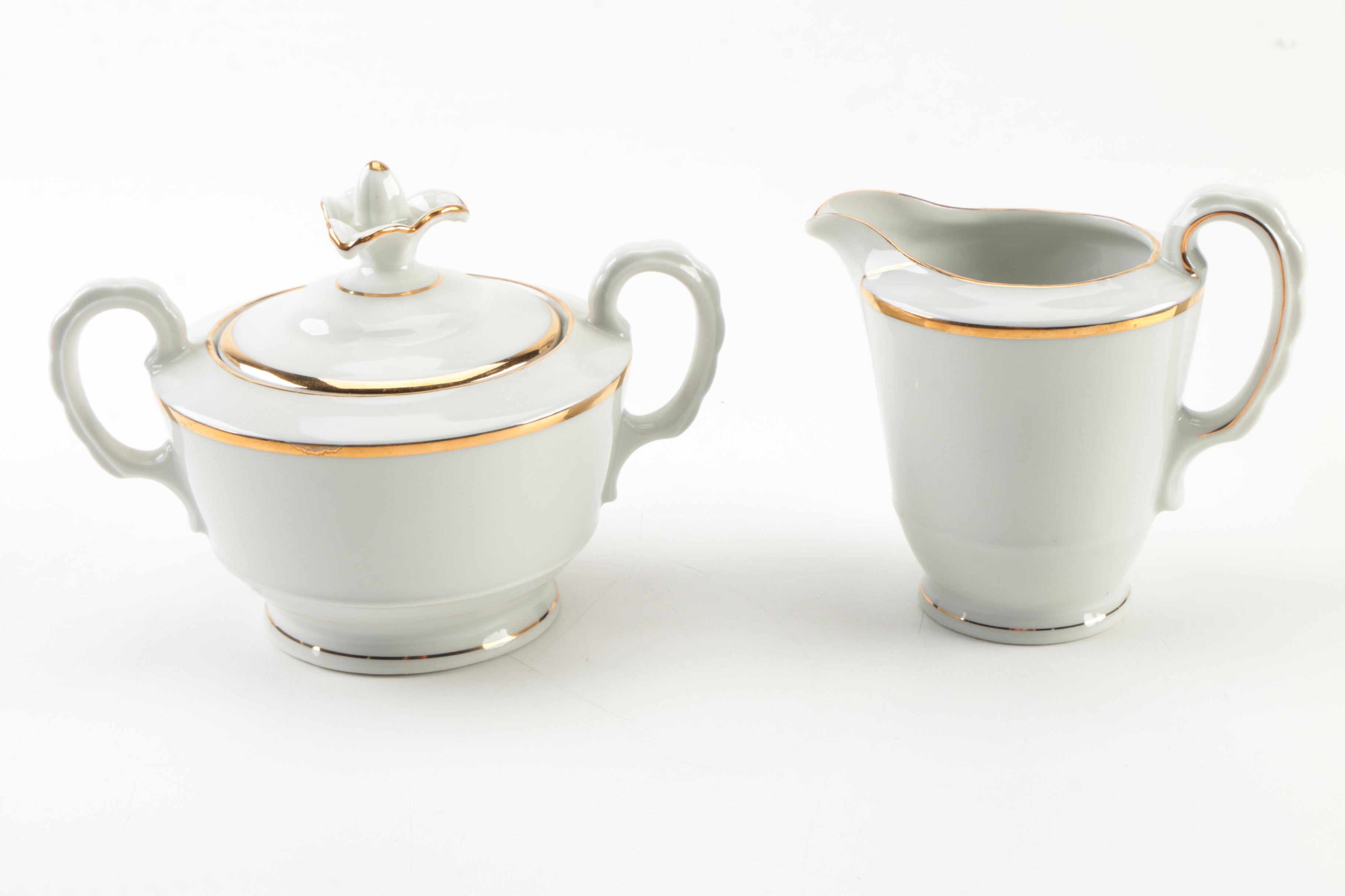 Johann Seltmann Porcelain Tea Service, Circa 1950