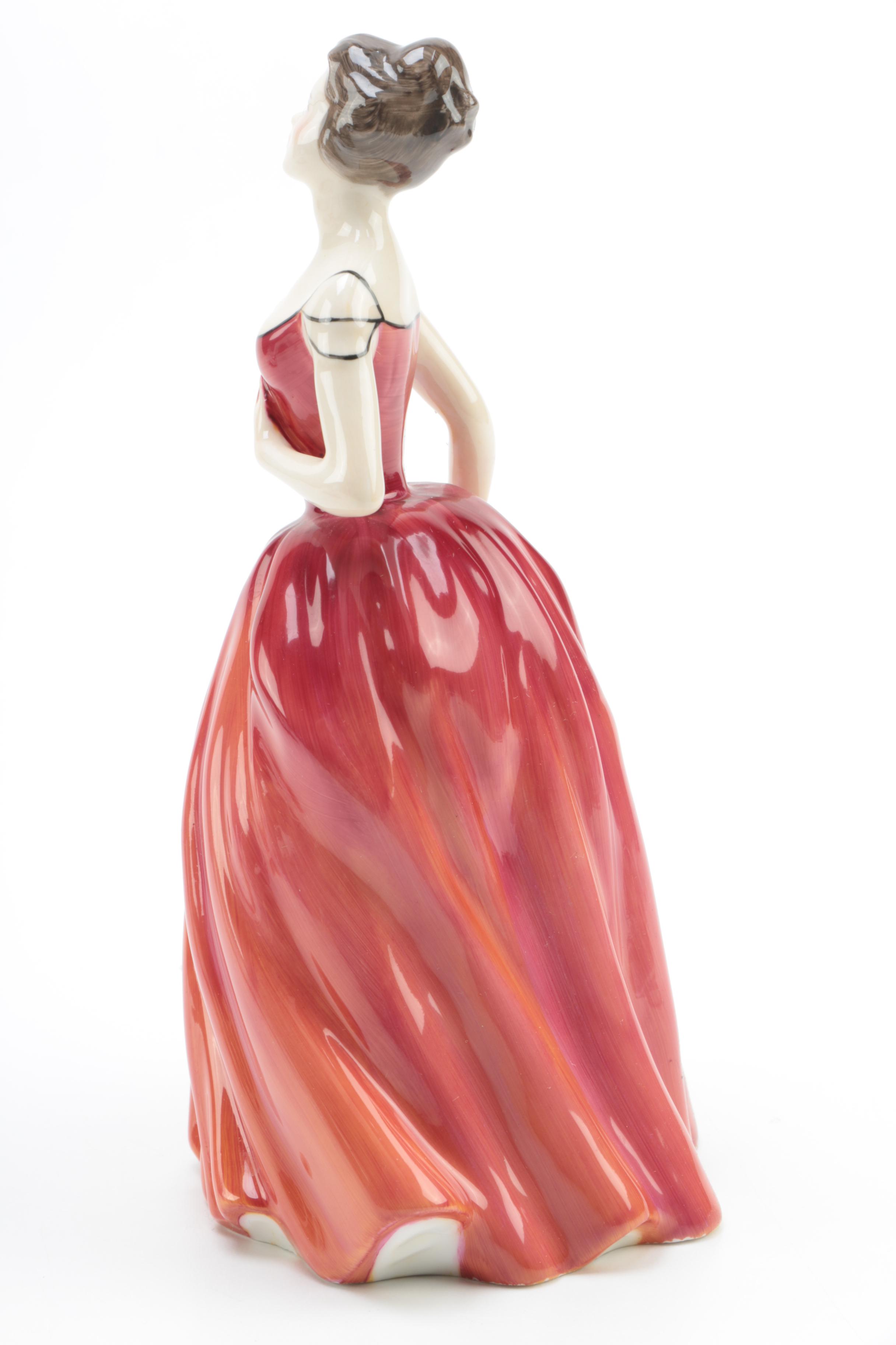 Royal Doulton "Karen" and "Innocence" Porcelain Figurines