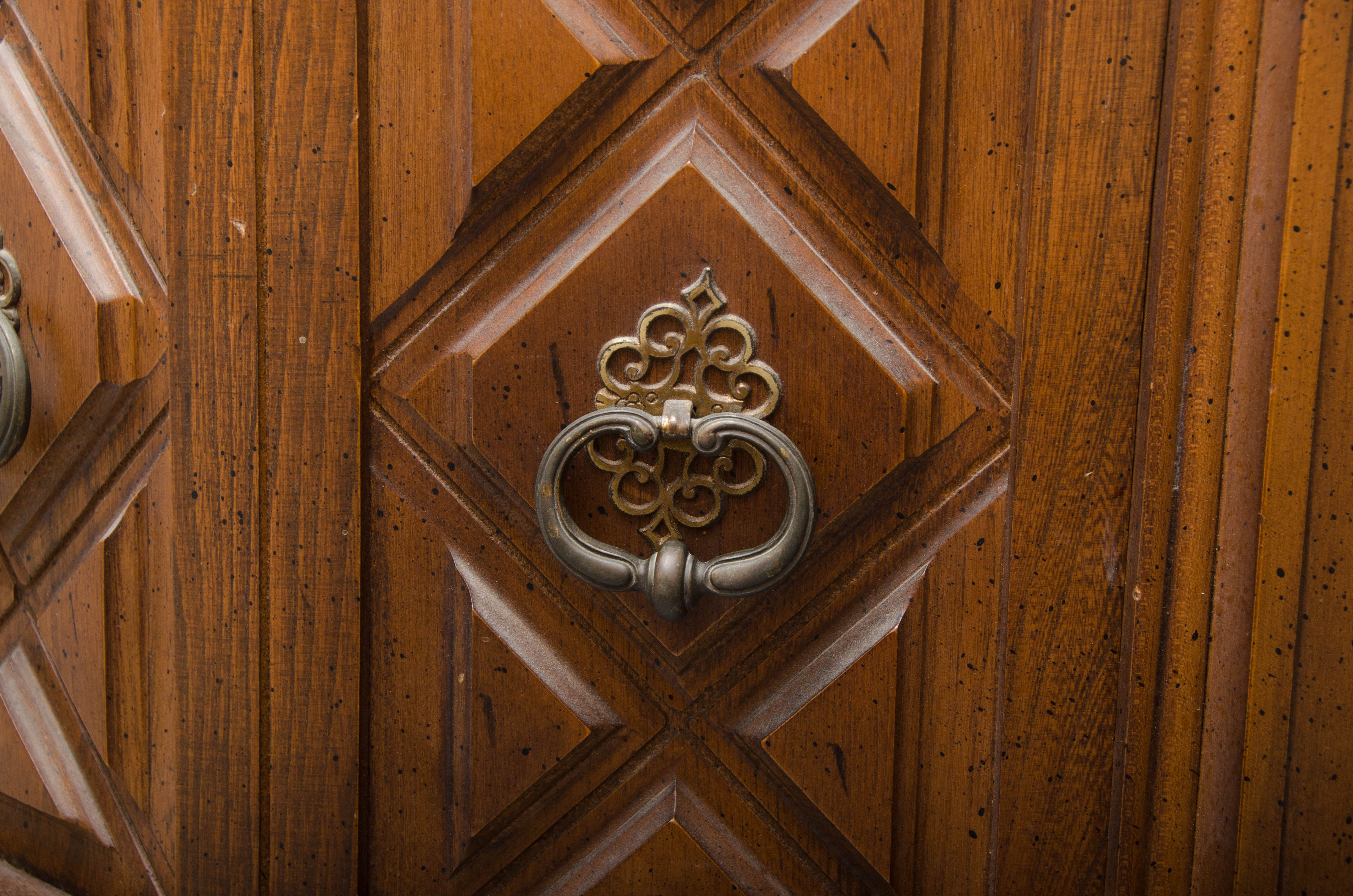 Vintage Drum Side Table