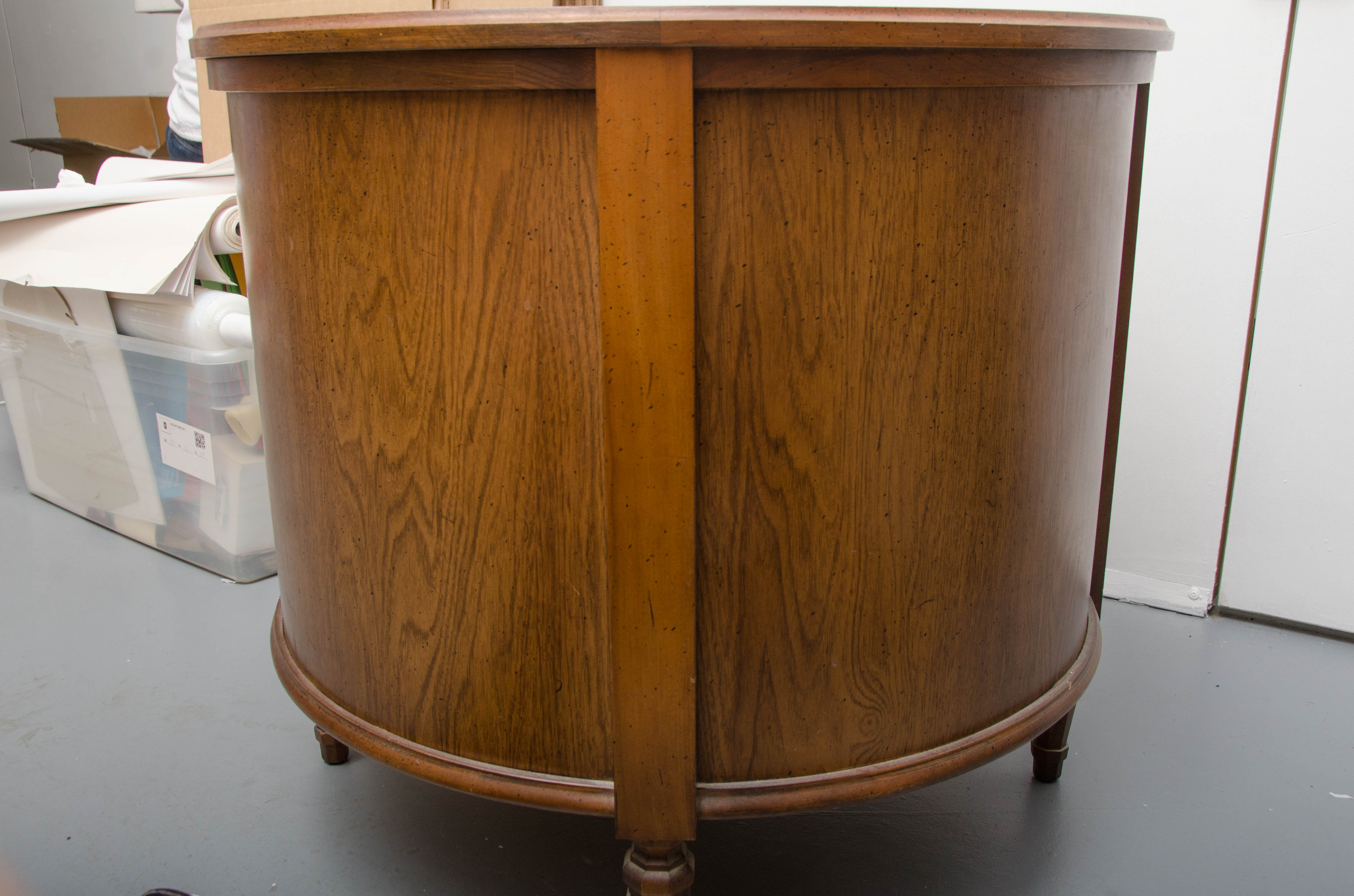 Vintage Drum Side Table