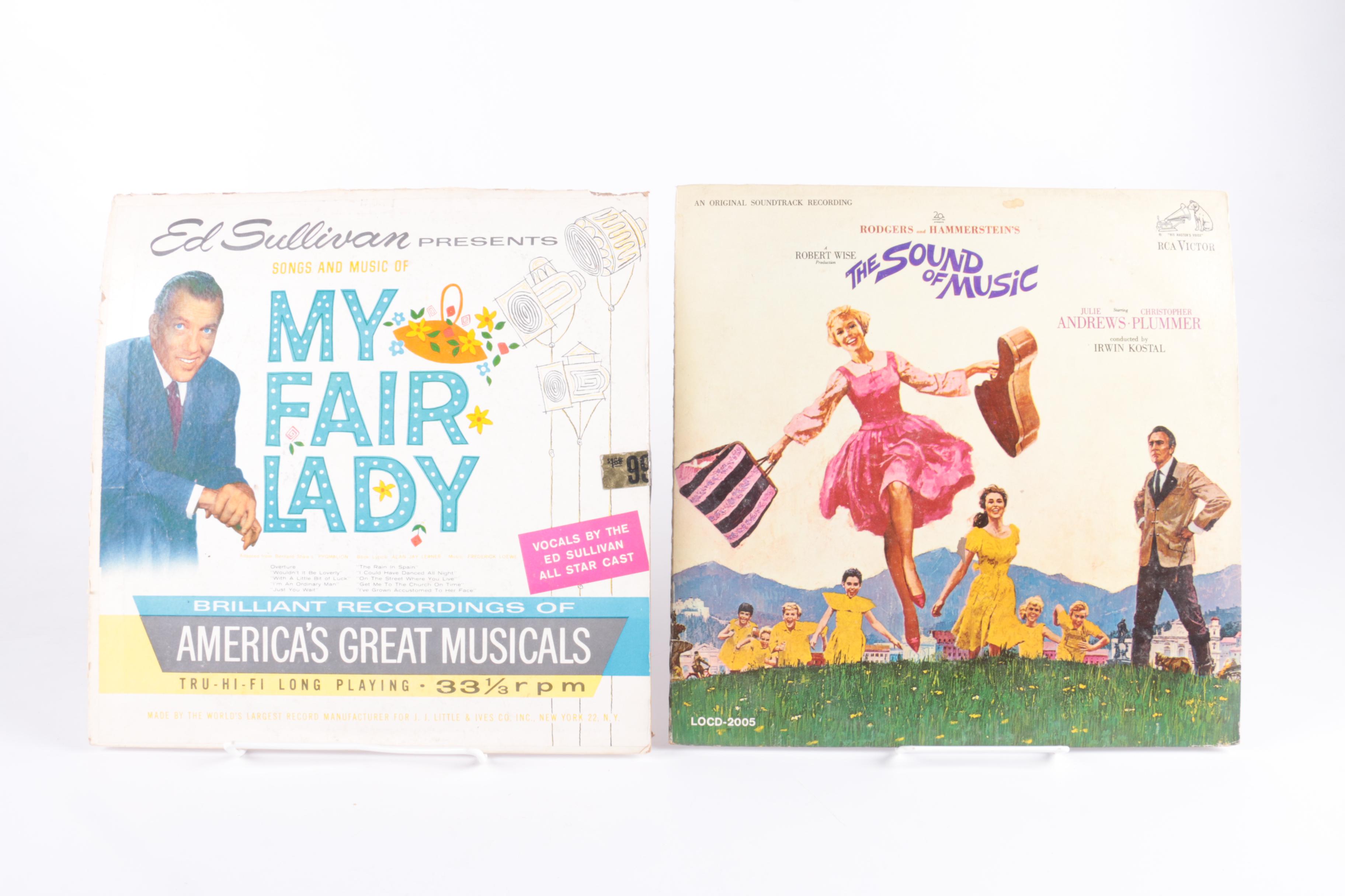 Vintage Dance Bands, Movie Soundtracks, and Children's LPs