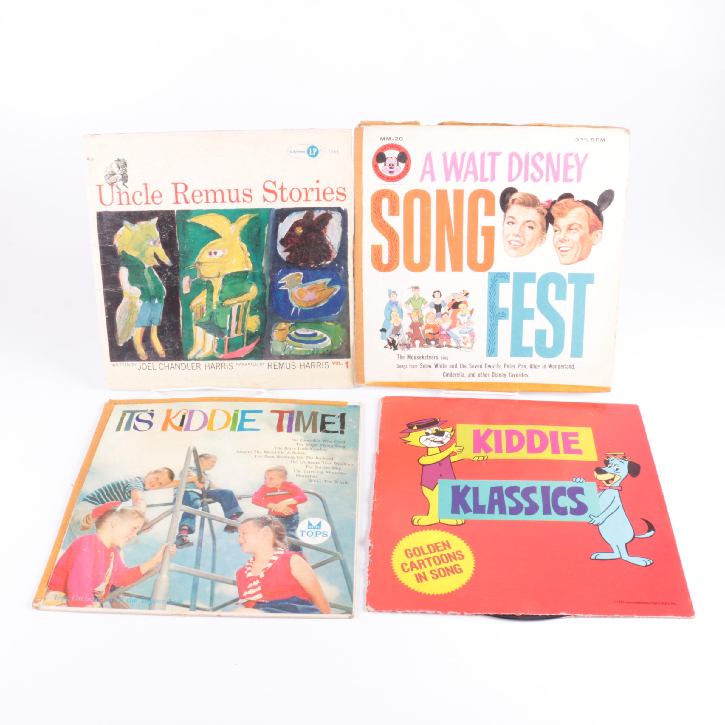 Vintage Dance Bands, Movie Soundtracks, and Children's LPs