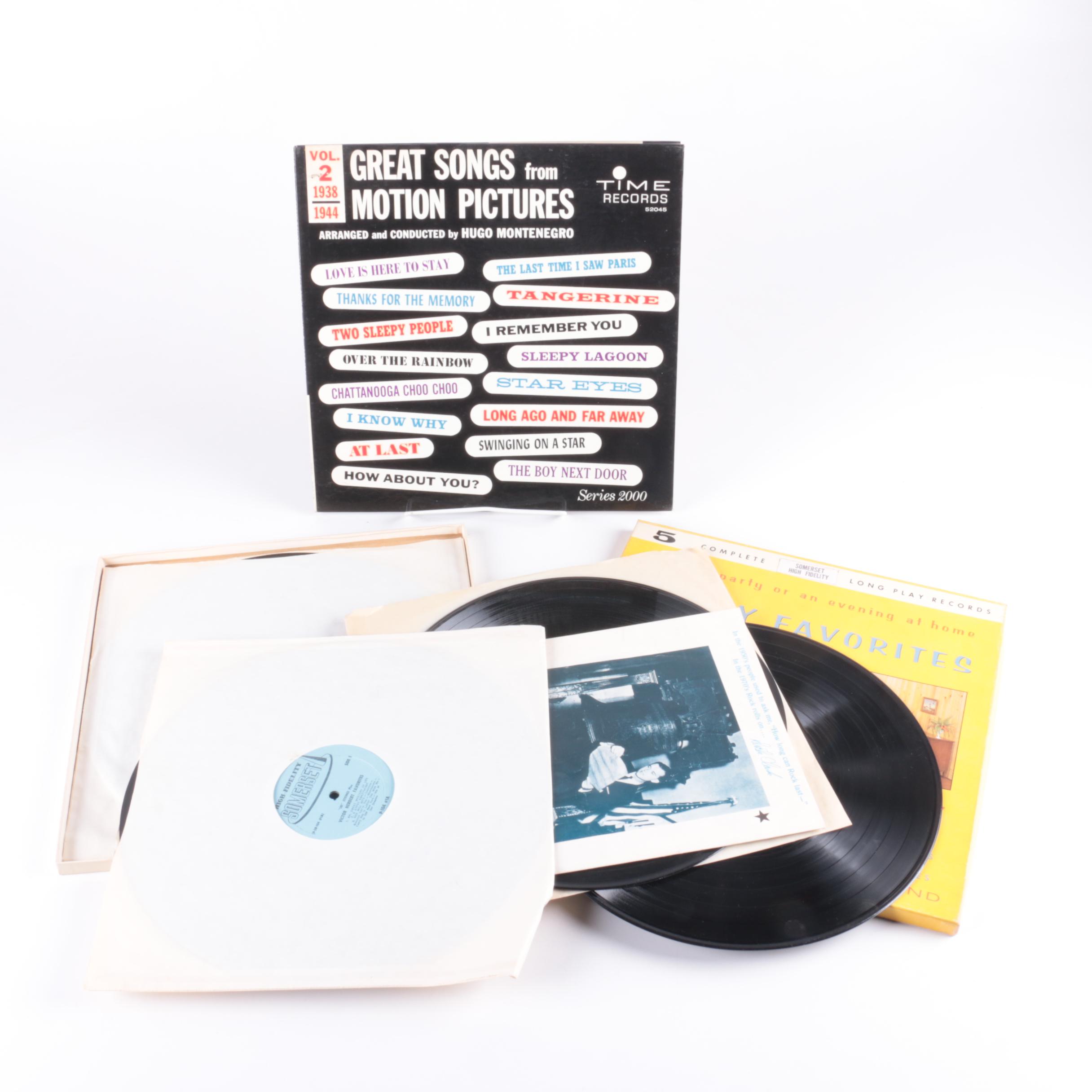 Vintage Dance Bands, Movie Soundtracks, and Children's LPs