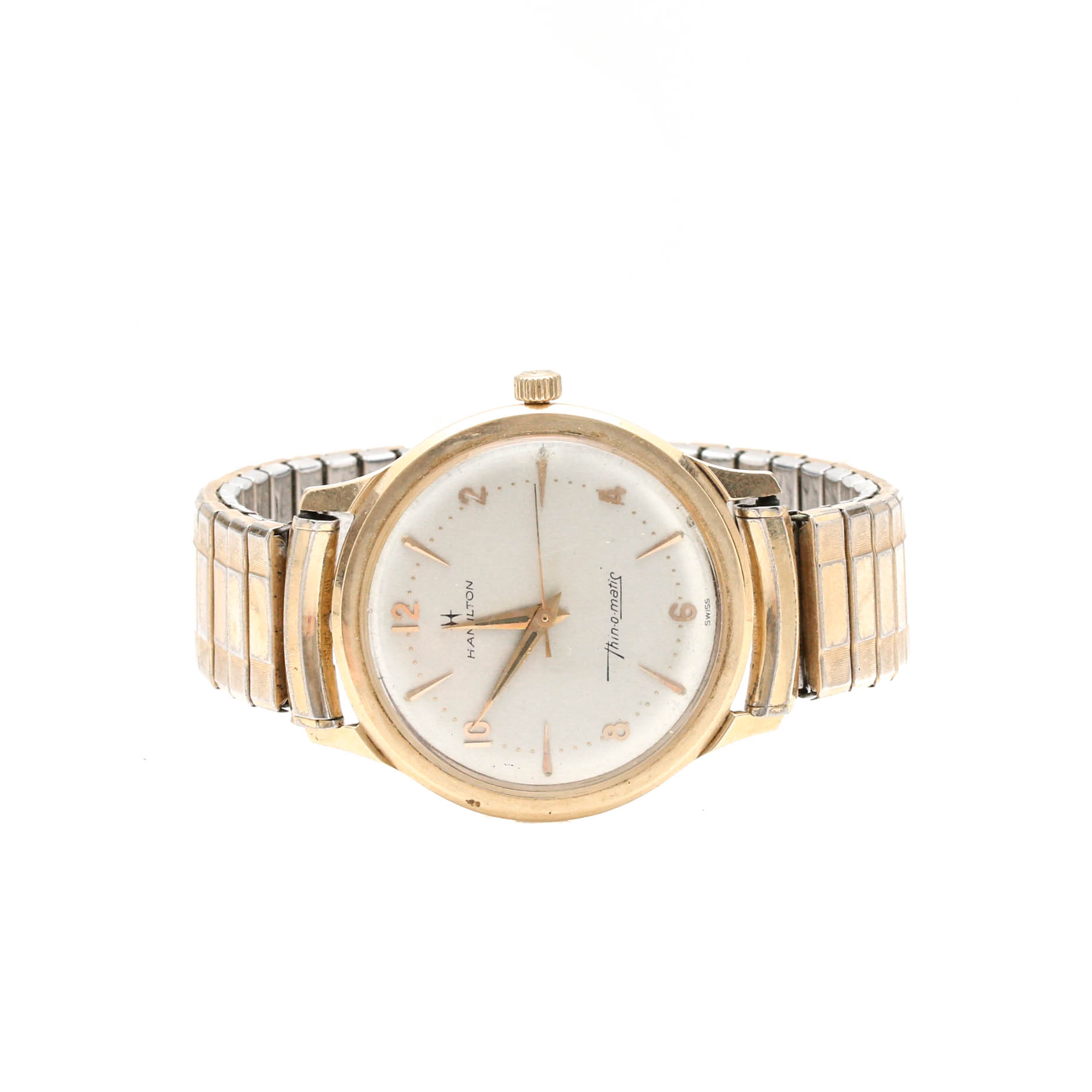 Hamilton Thin-O-Matic 14K Yellow Gold Watch