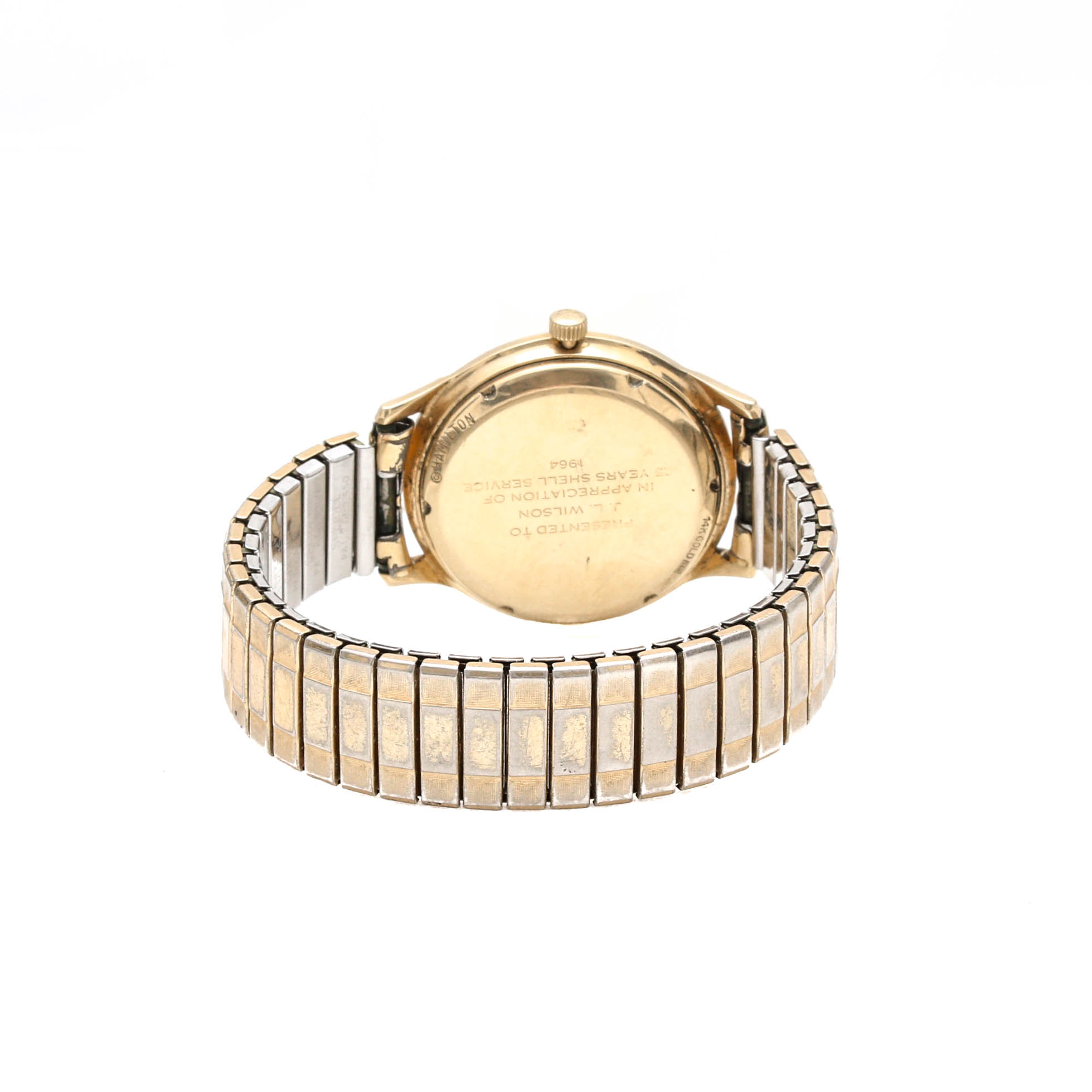 Hamilton Thin-O-Matic 14K Yellow Gold Watch