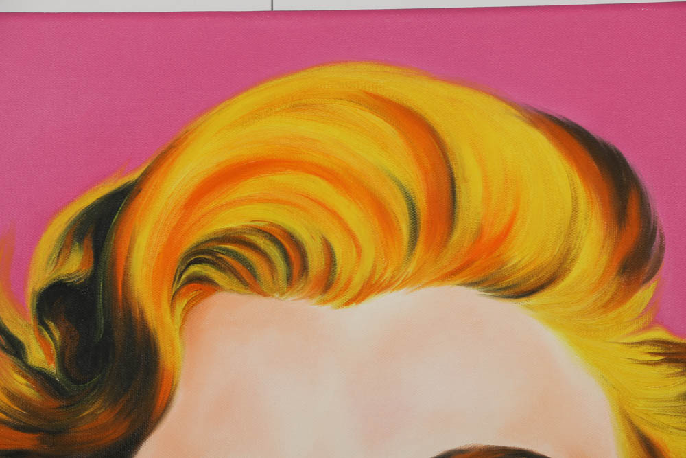 Hector Monroy Oil "Marilyn Monroe"