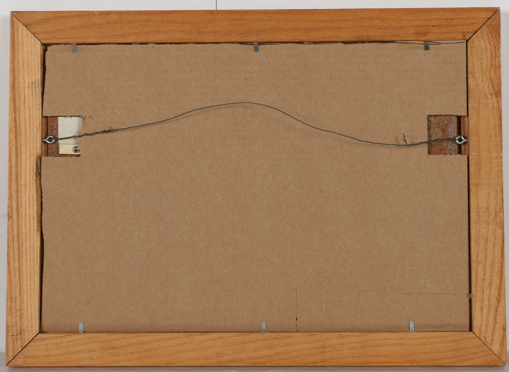 Attributed to Alicia Czechowski Gouache Painting