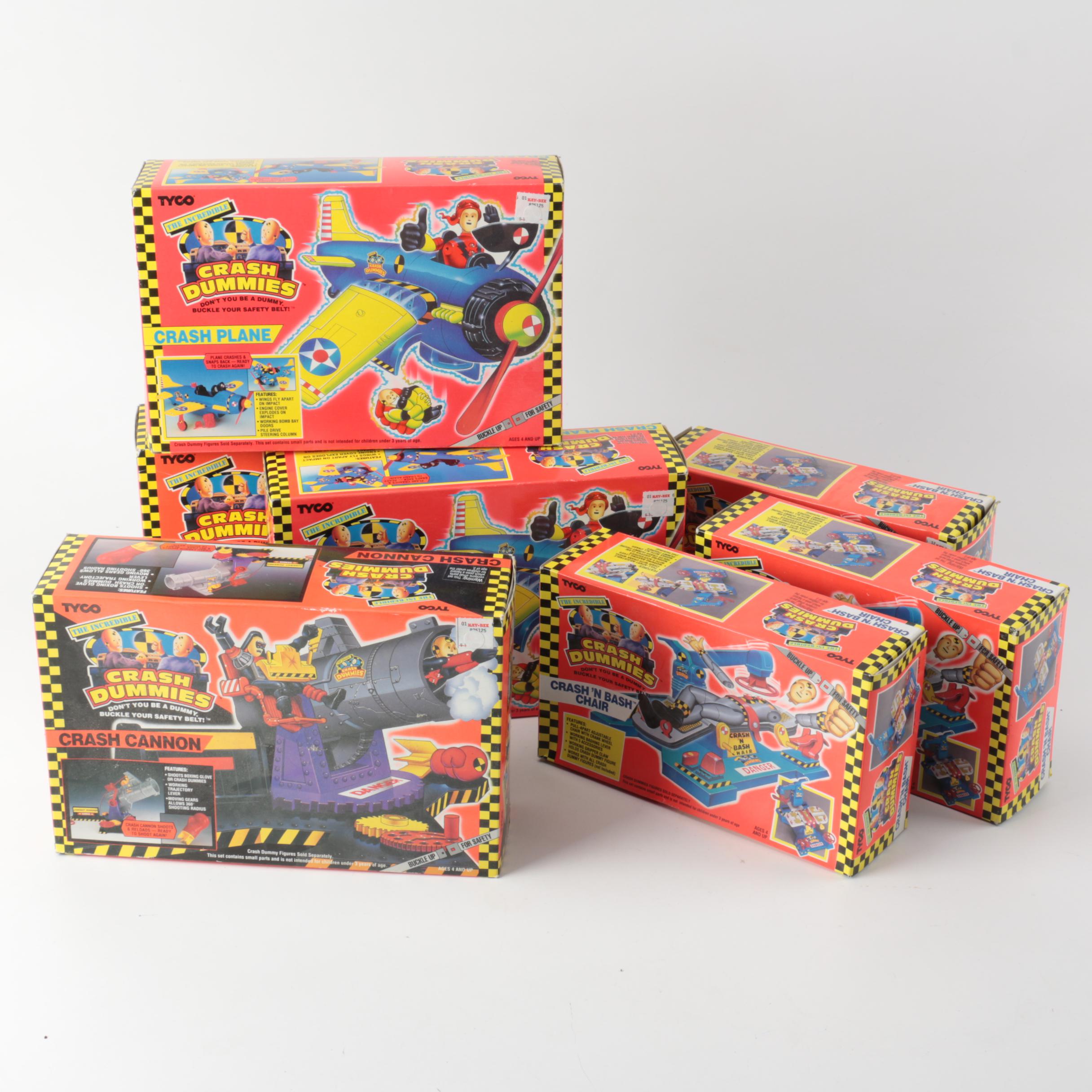 Vintage Tyco Crash Dummies Toys