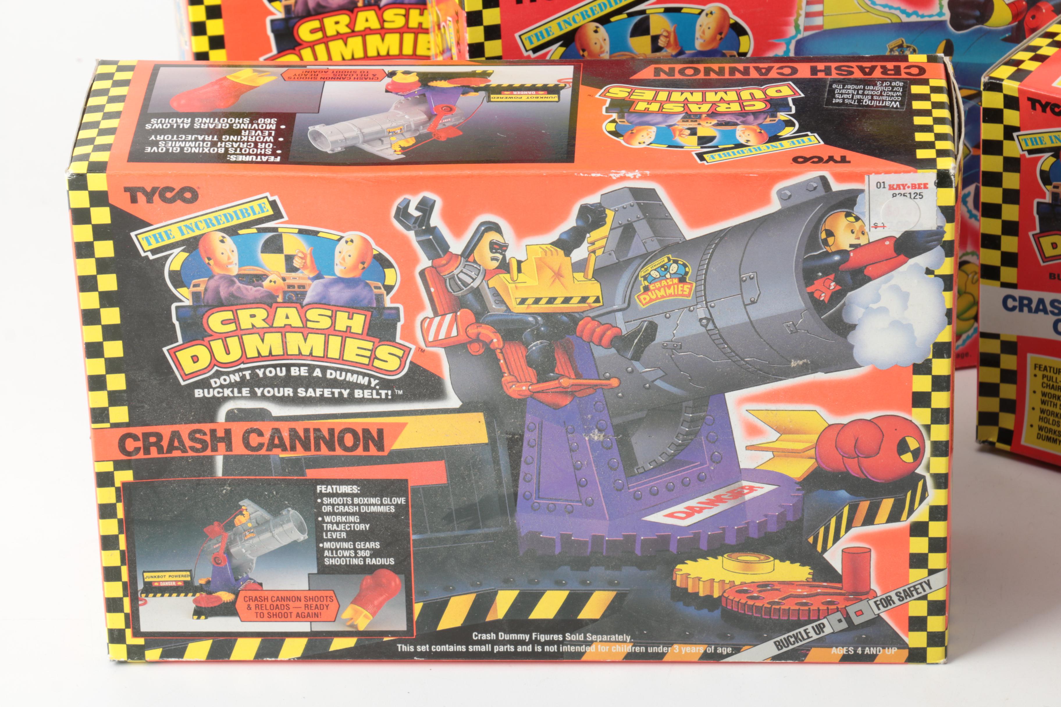 Vintage Tyco Crash Dummies Toys