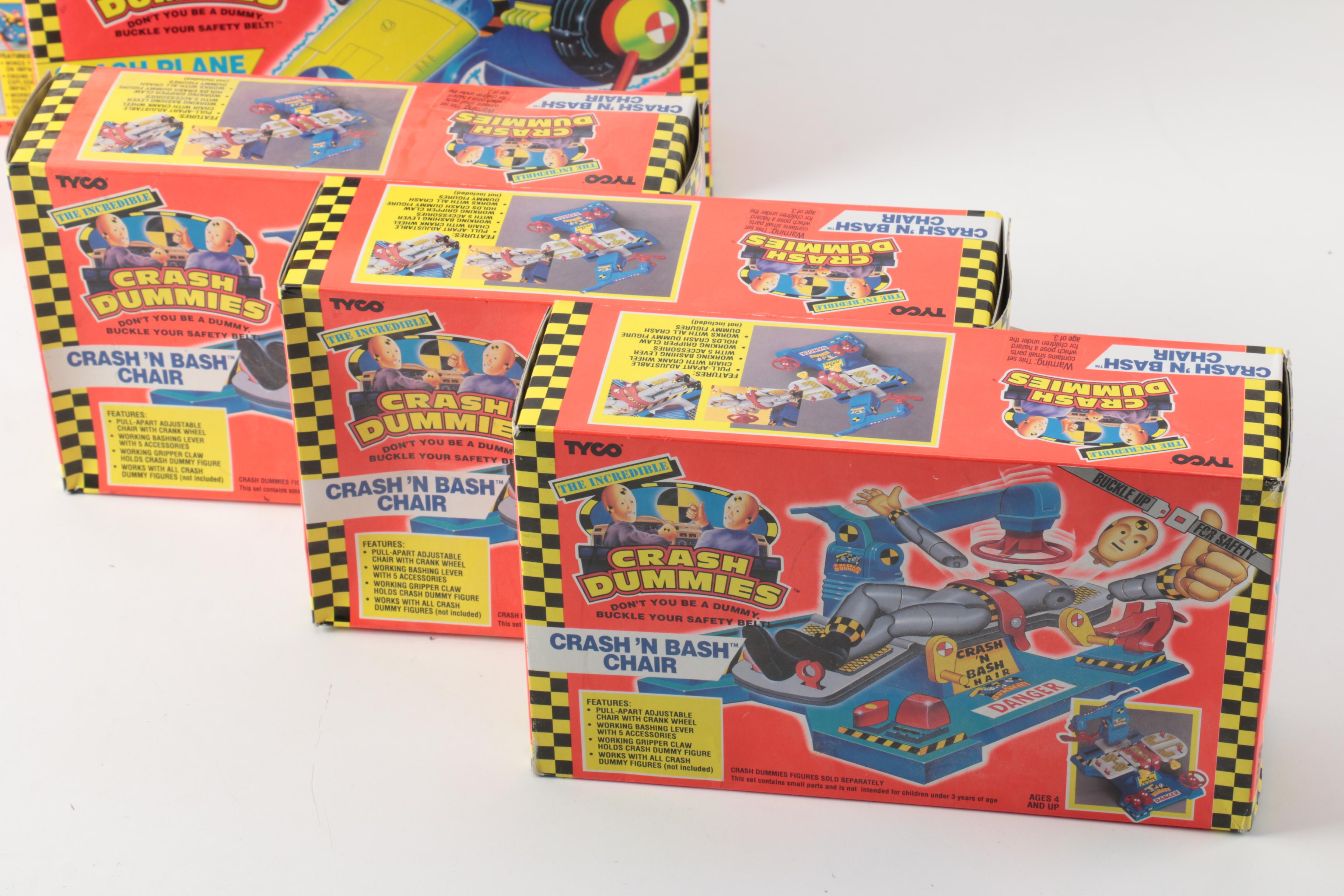 Vintage Tyco Crash Dummies Toys