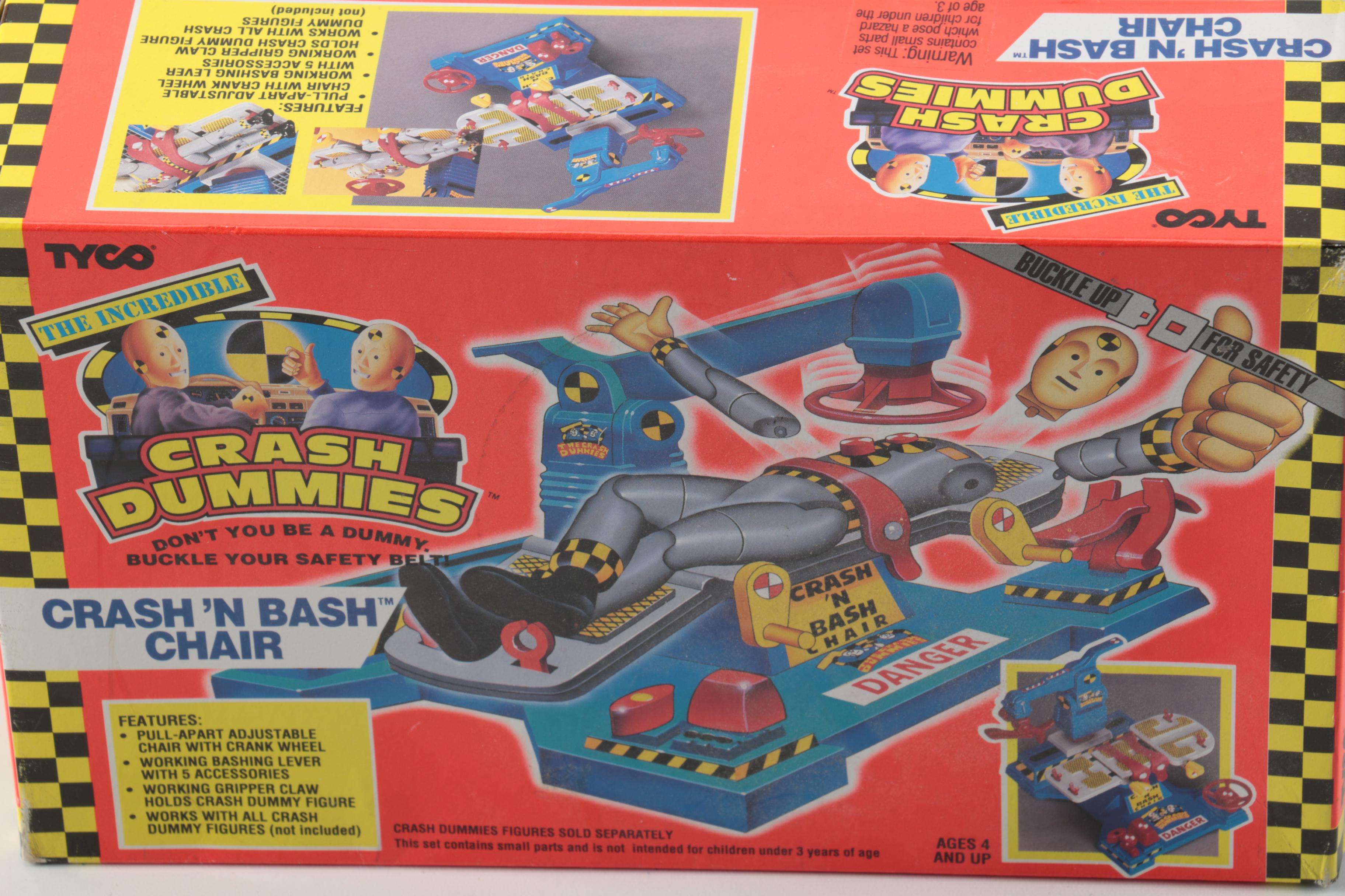 Vintage Tyco Crash Dummies Toys