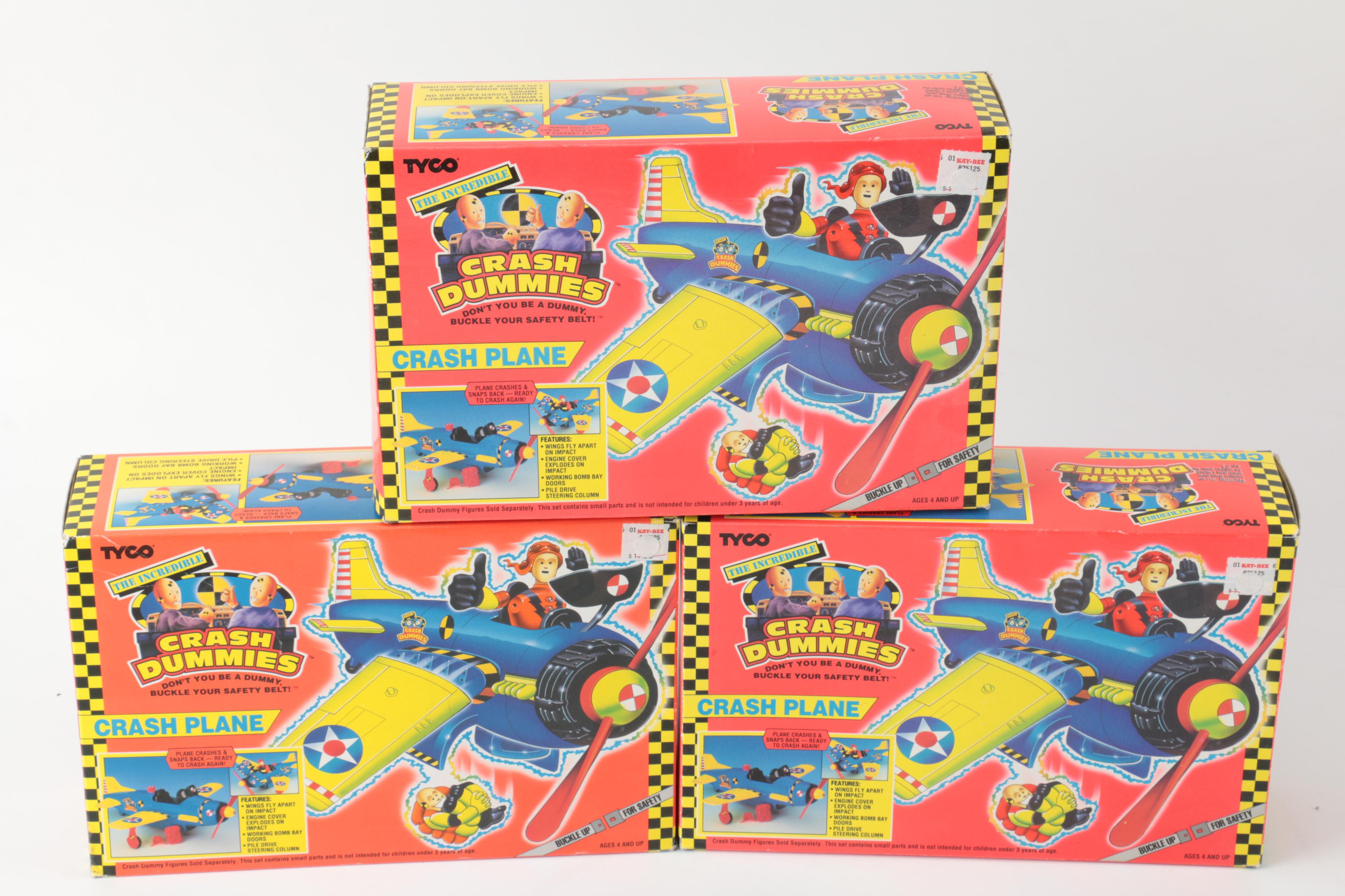Vintage Tyco Crash Dummies Toys