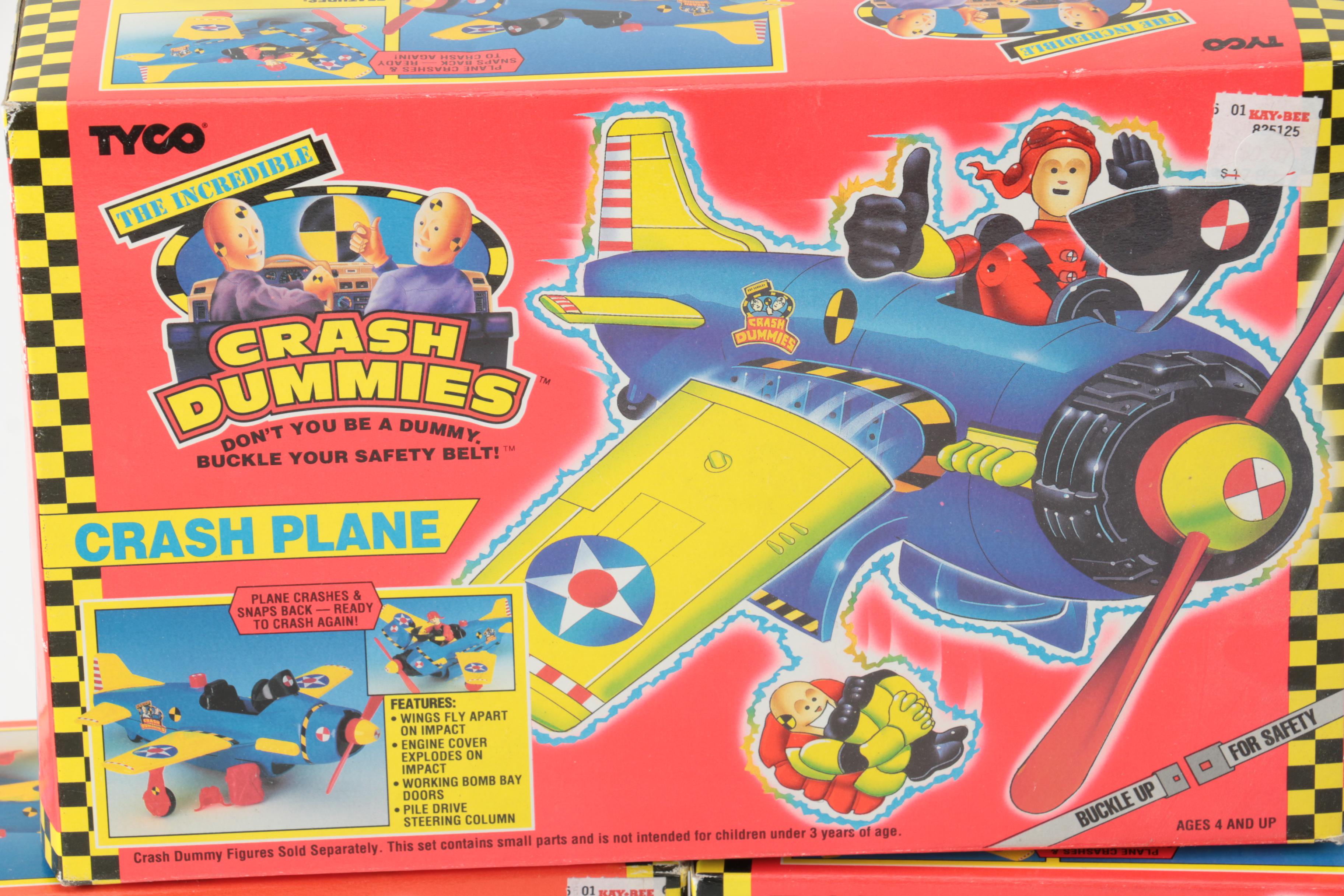 Vintage Tyco Crash Dummies Toys