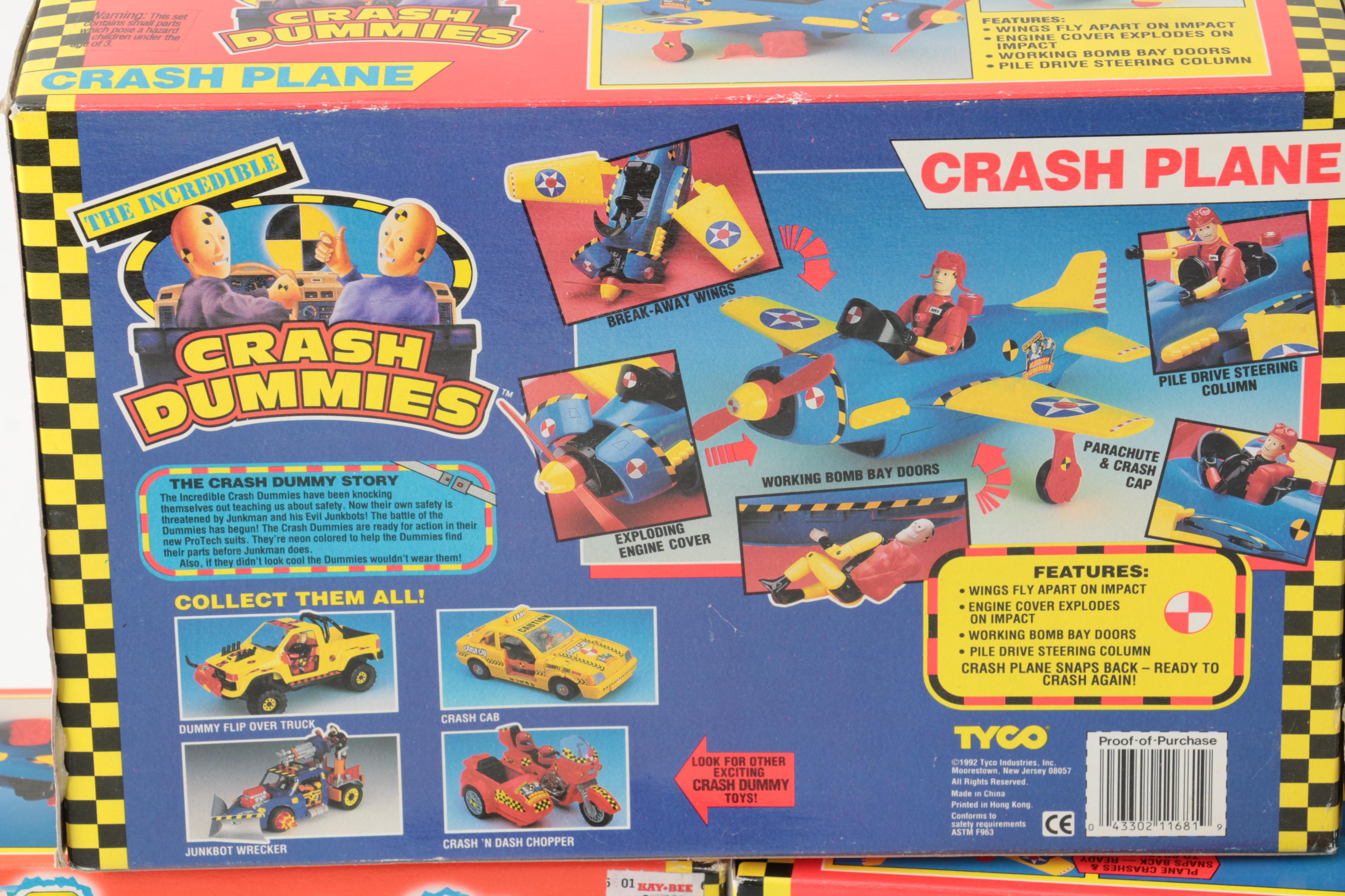 Vintage Tyco Crash Dummies Toys