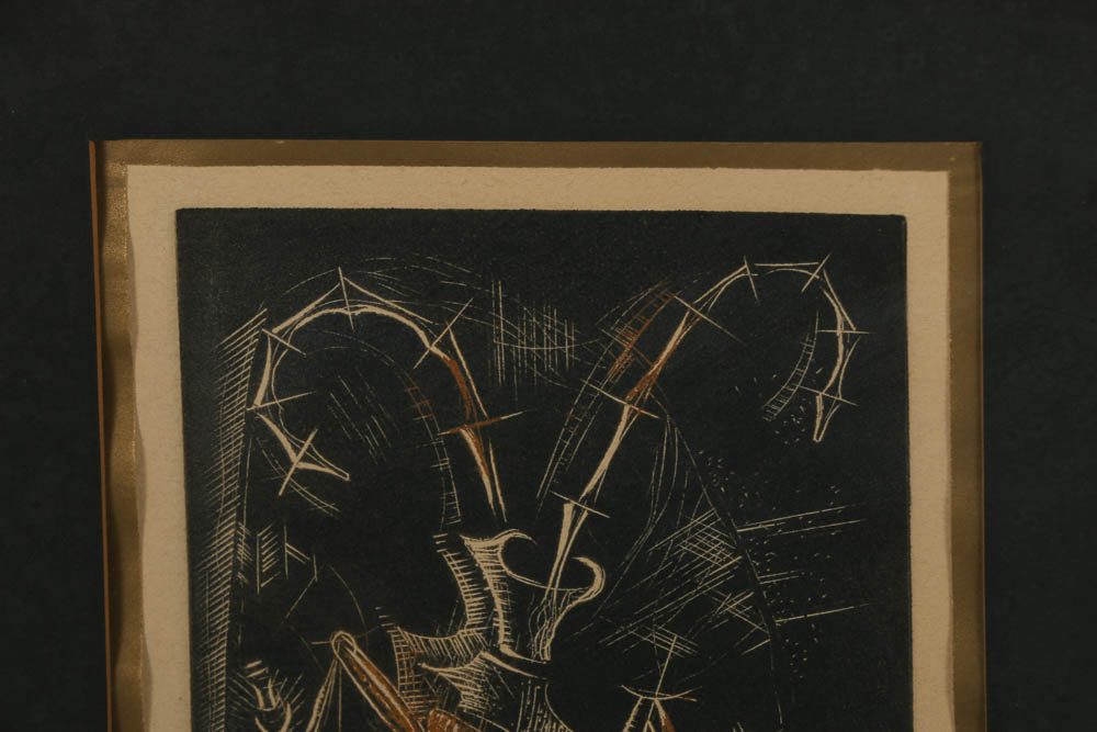 Chris Ritter Etching "Big Bug"