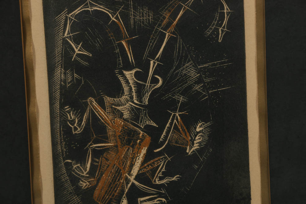 Chris Ritter Etching "Big Bug"