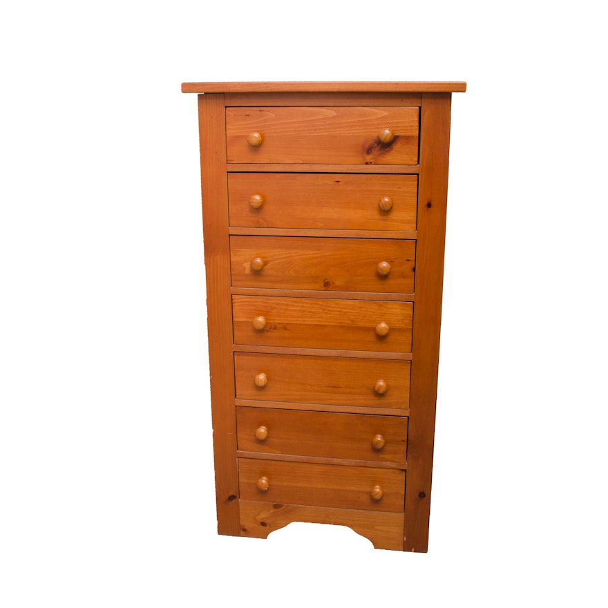 Vintage Pine Chest of Drawers by Broyhill