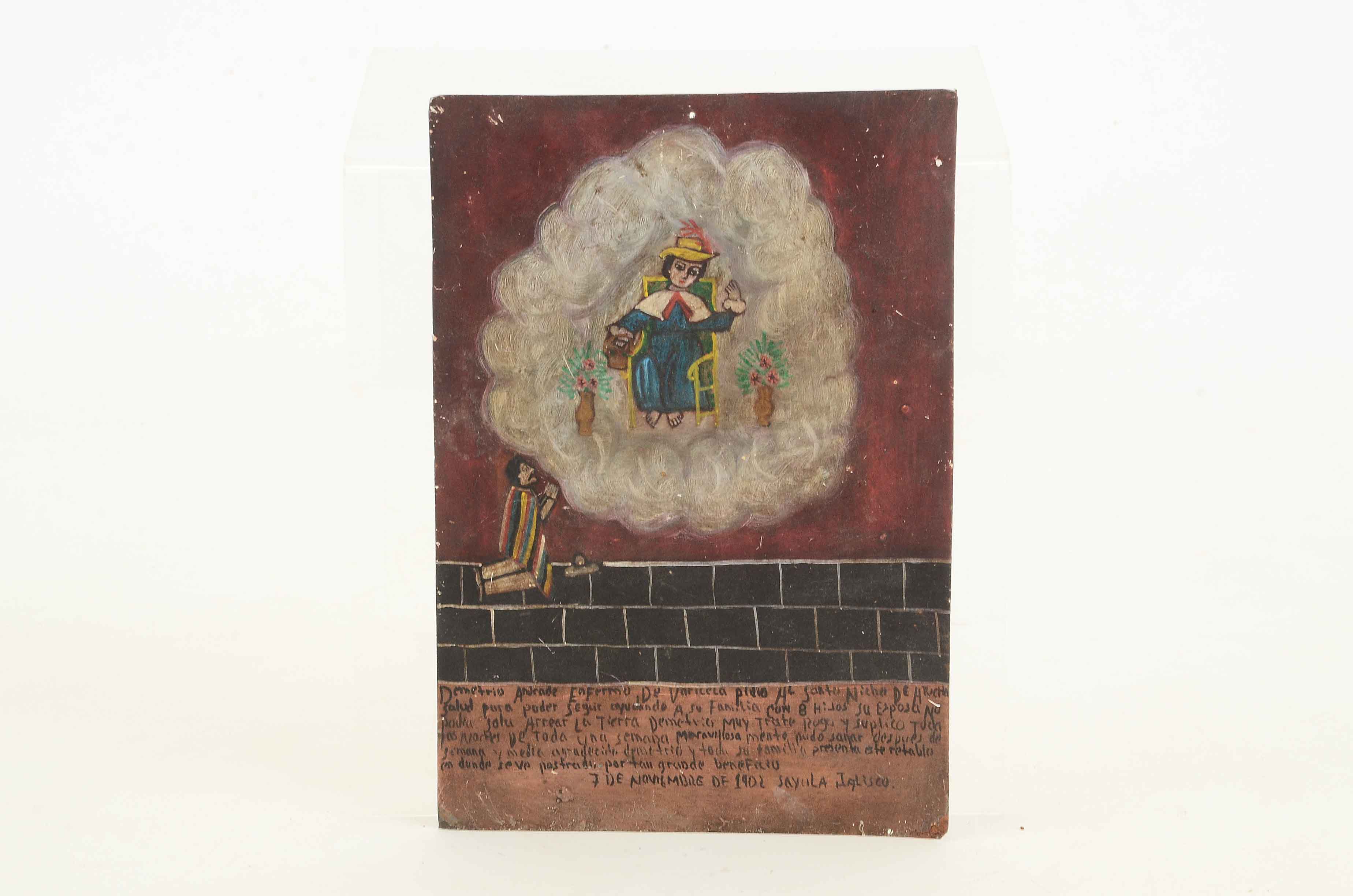 Mexican Tin Retablos and Folk Art Christian Decor