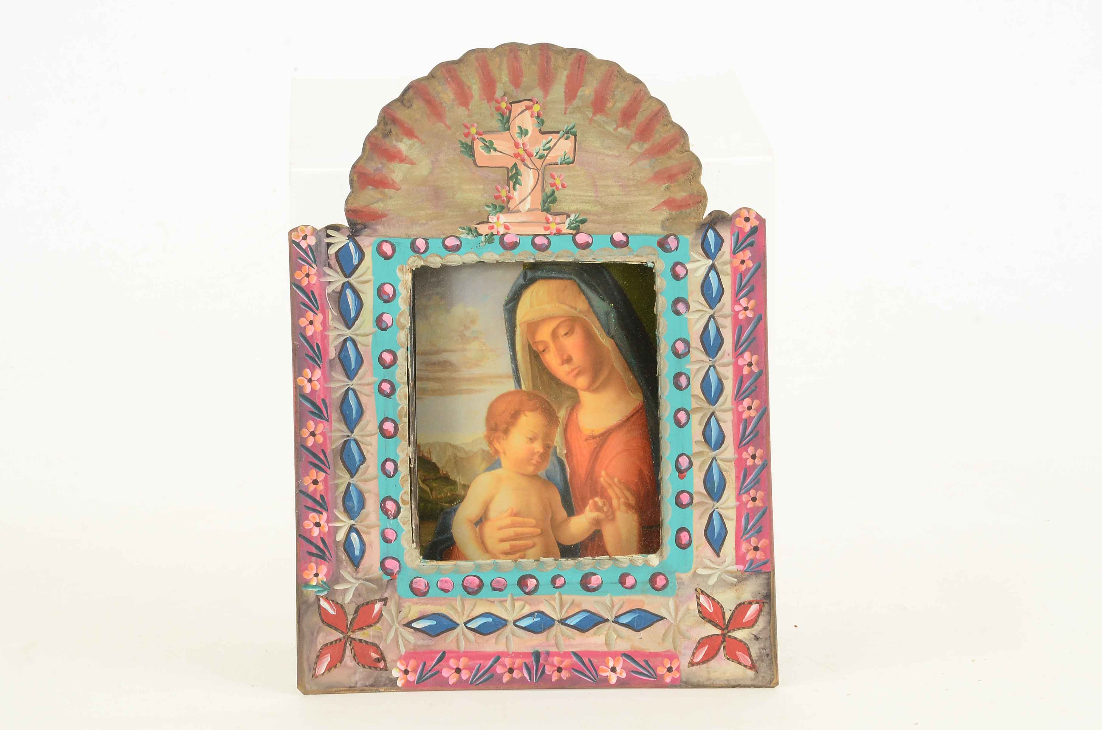 Mexican Tin Retablos and Folk Art Christian Decor