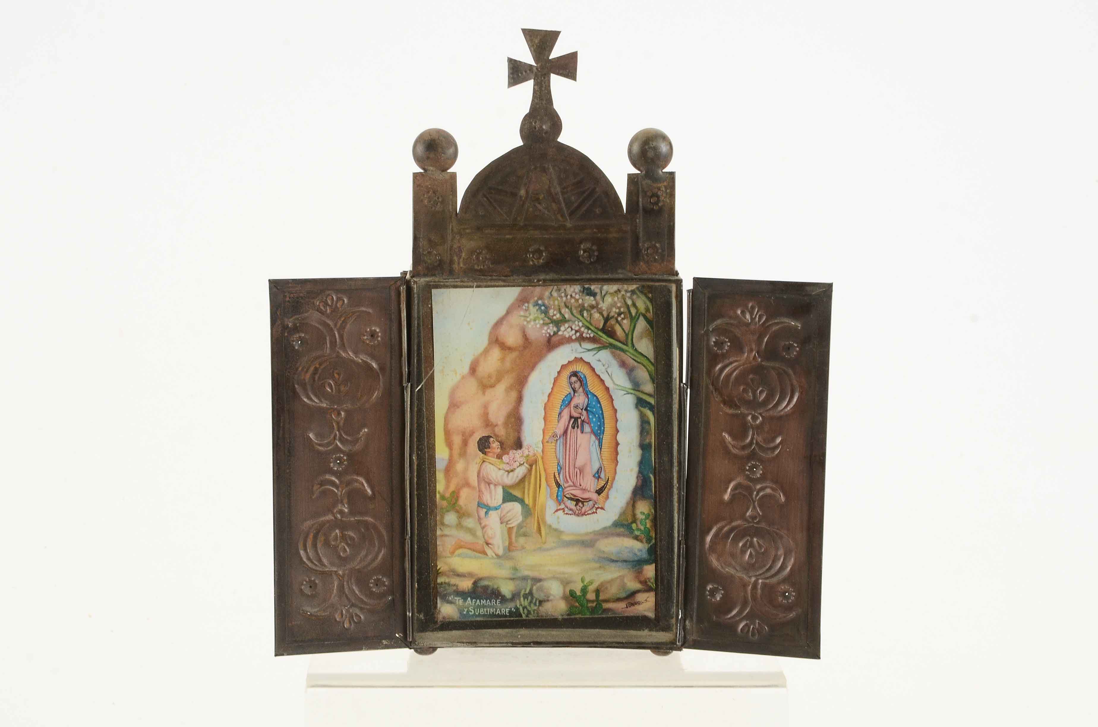 Mexican Tin Retablos and Folk Art Christian Decor