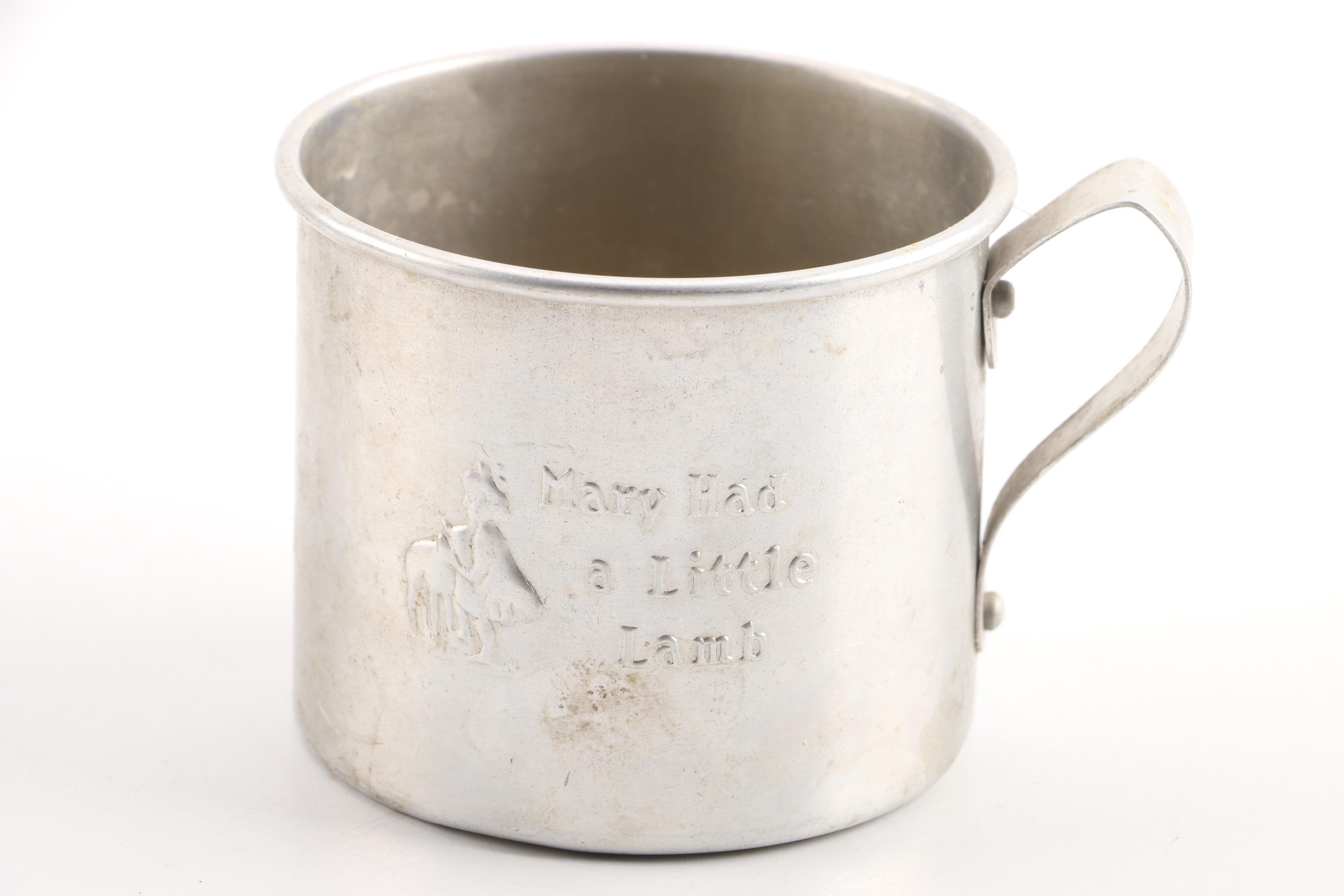 Vintage Comic Character Drinking Mugs Including Mickey and Minnie Mouse