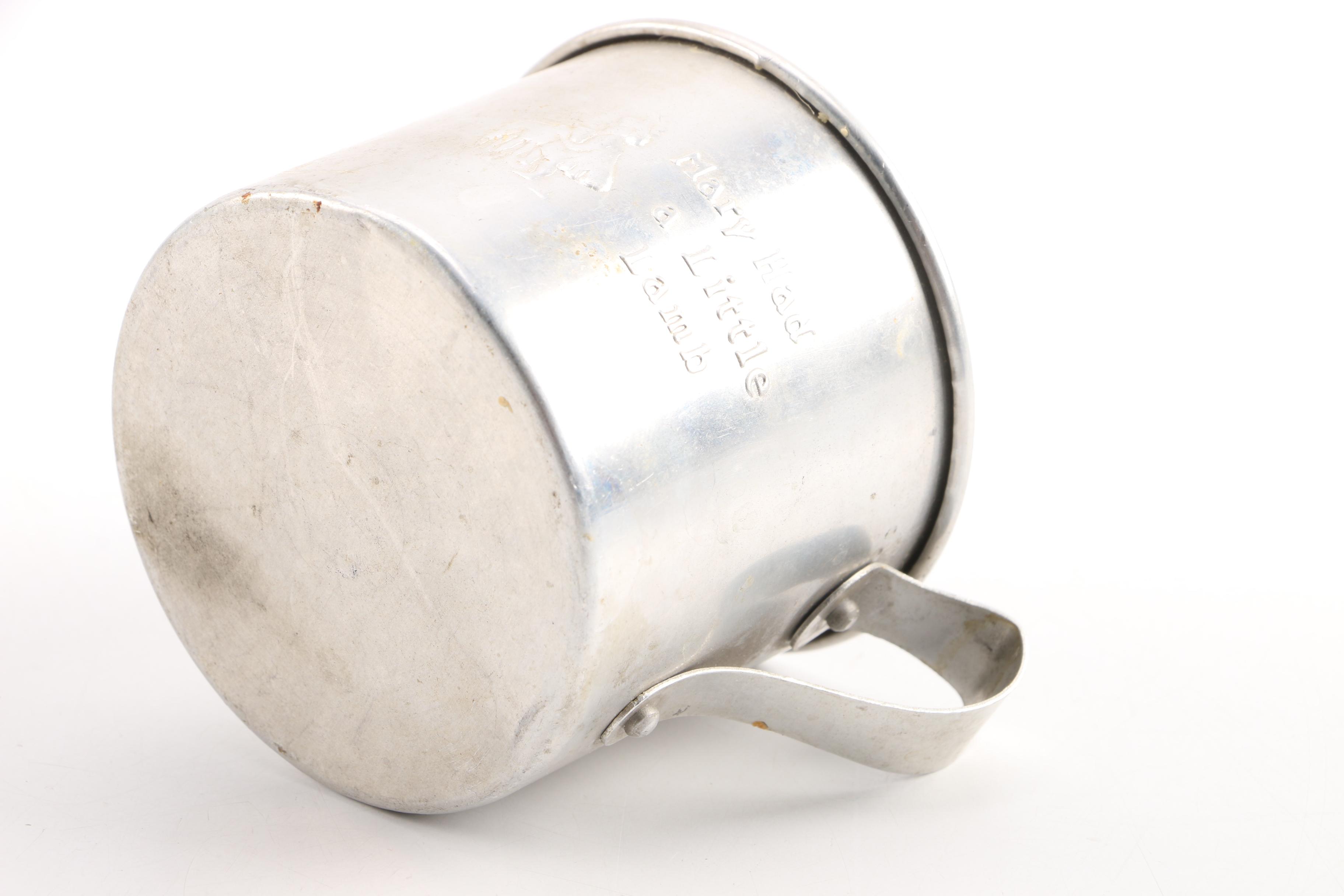 Vintage Comic Character Drinking Mugs Including Mickey and Minnie Mouse