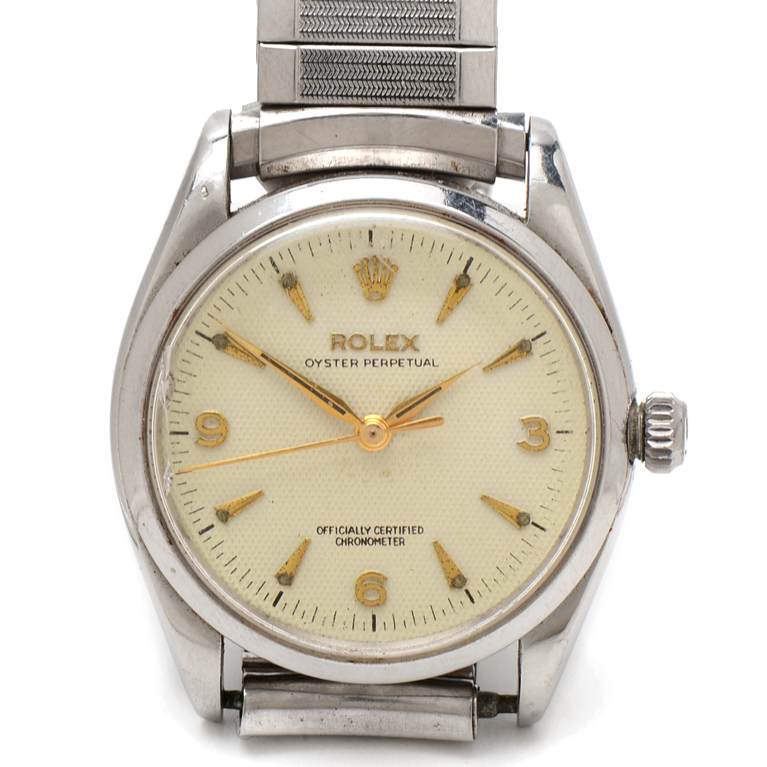 Vintage Rolex Oyster Perpetual Stainless Steel Watch