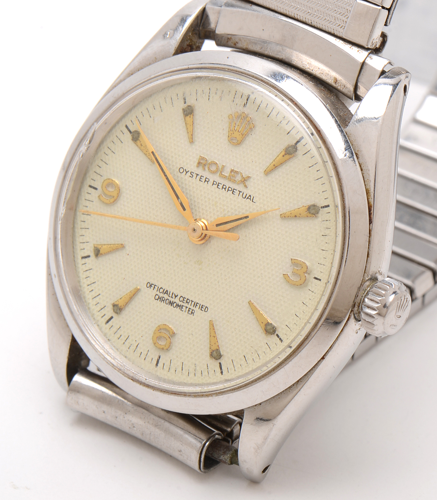 Vintage Rolex Oyster Perpetual Stainless Steel Watch