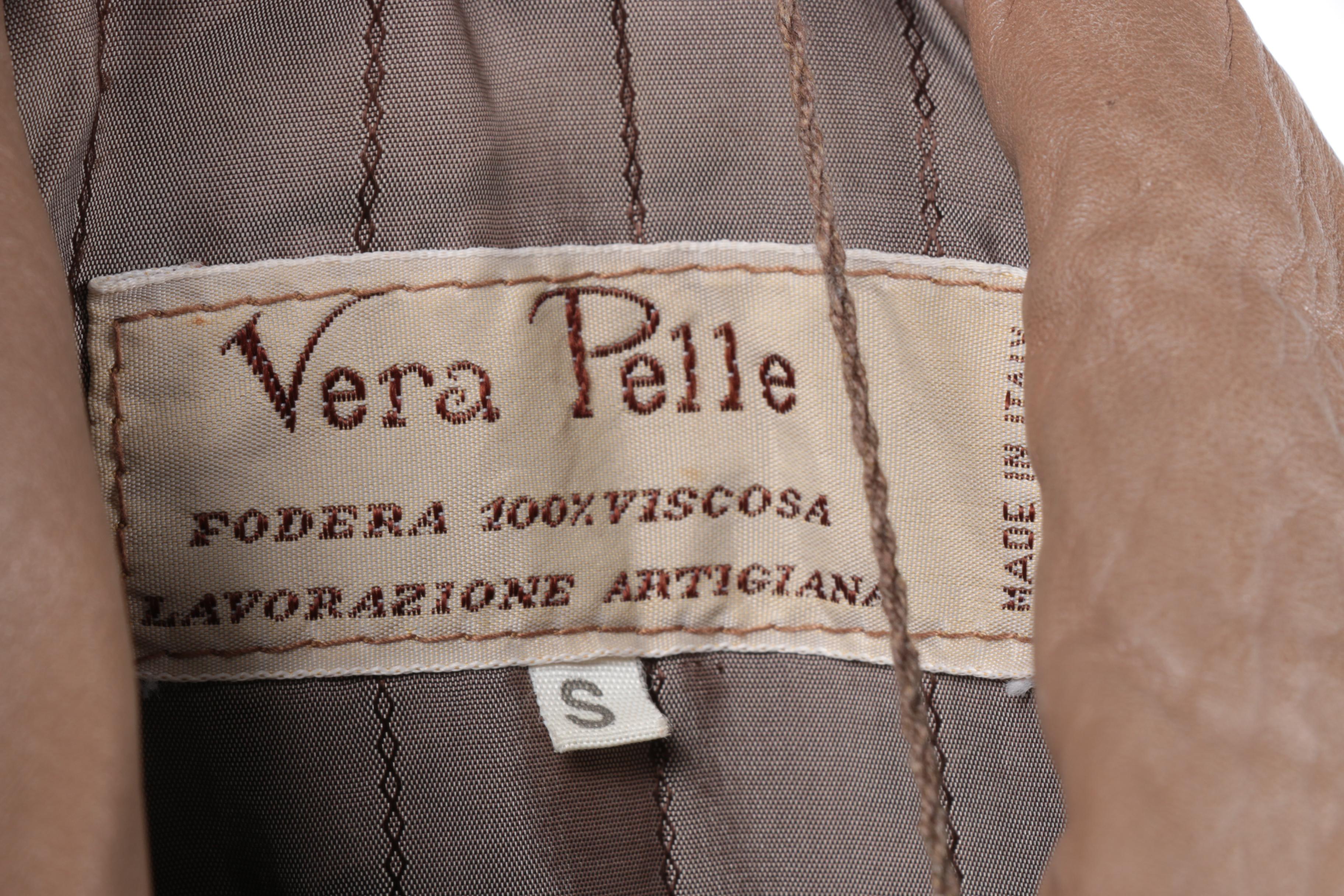 Women's Vintage Brown Leather Jacket