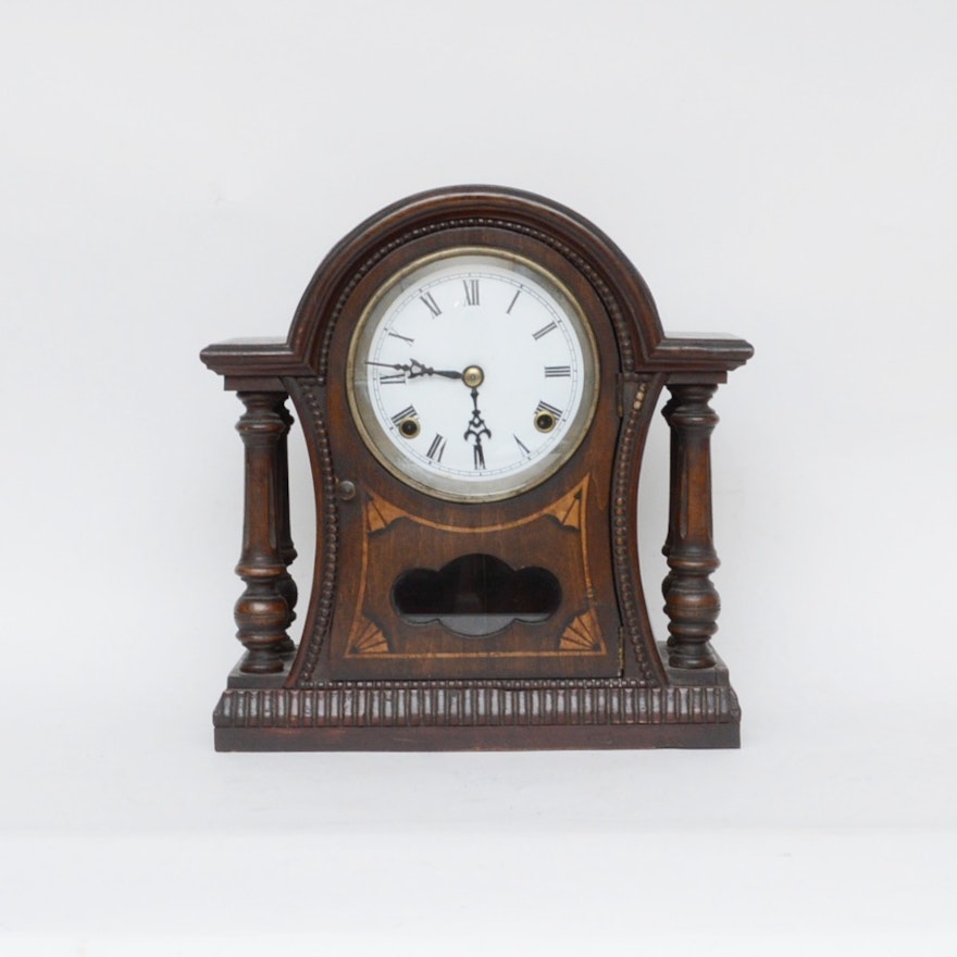 Antique German Mantel Clock