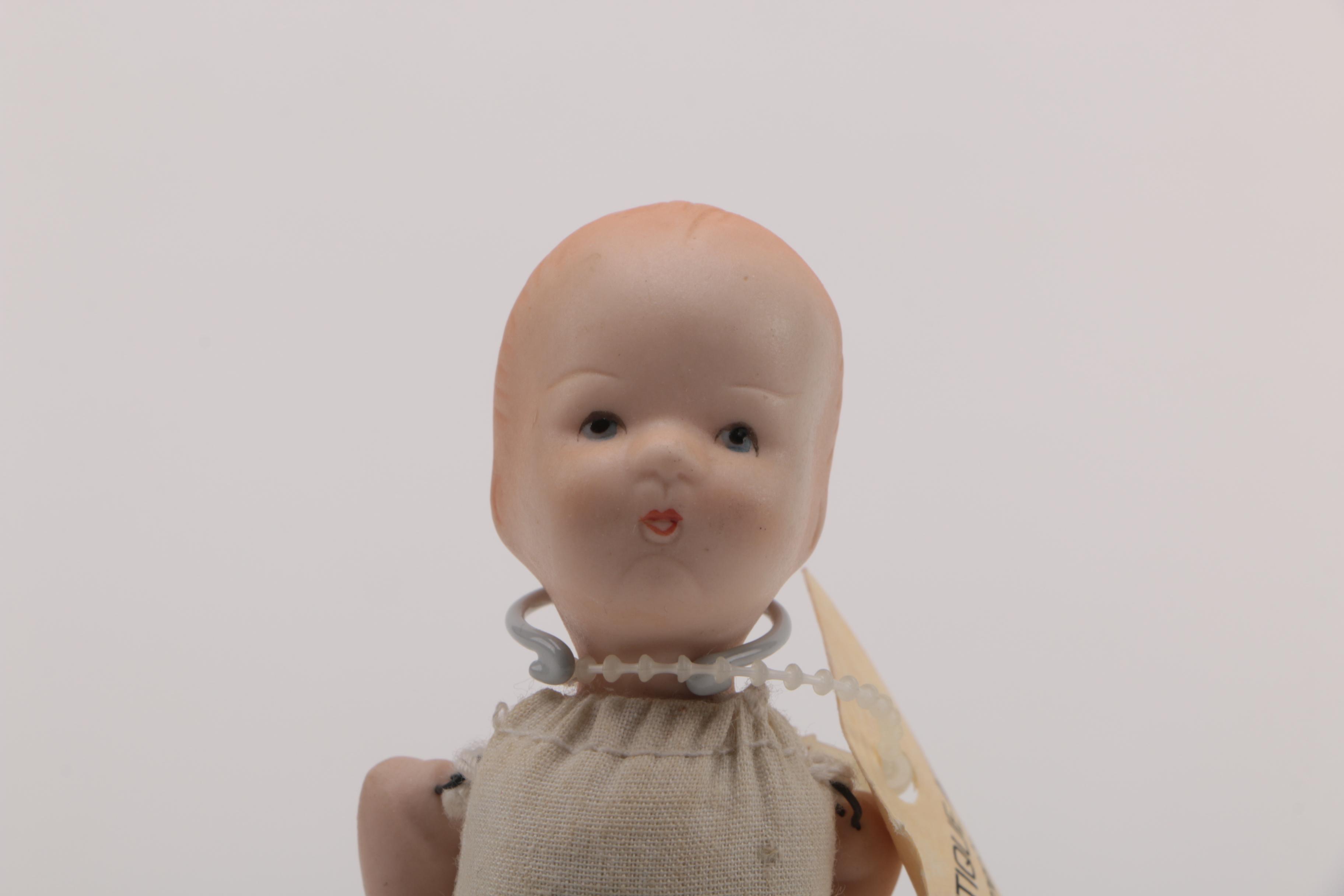 Vintage Plastic and Cloth Doll