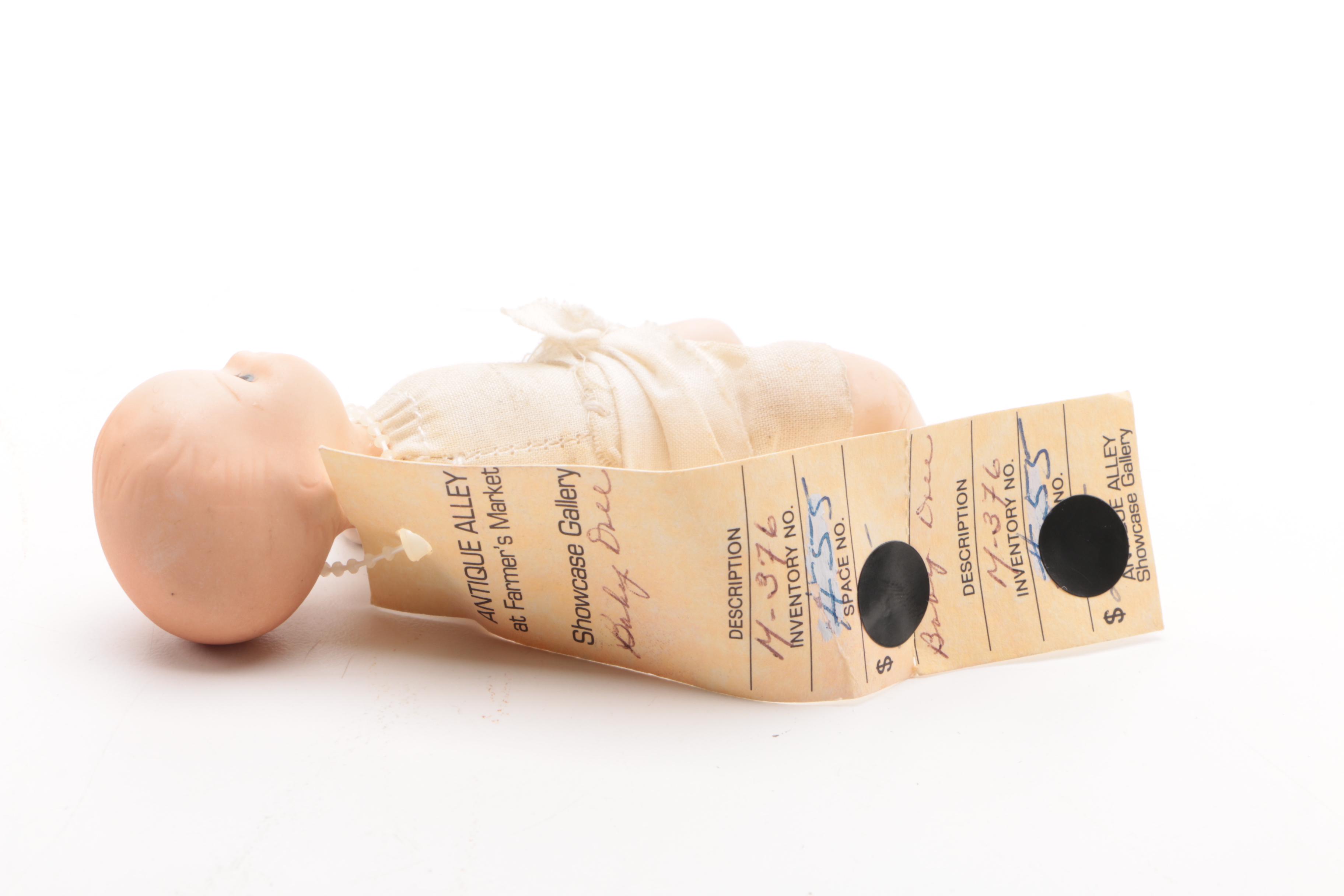 Vintage Plastic and Cloth Doll