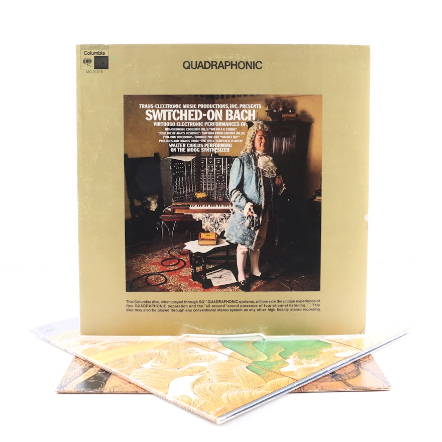 Wendy Carlos LPs Including Half-Speed Mastered and Quadraphonic Pressings