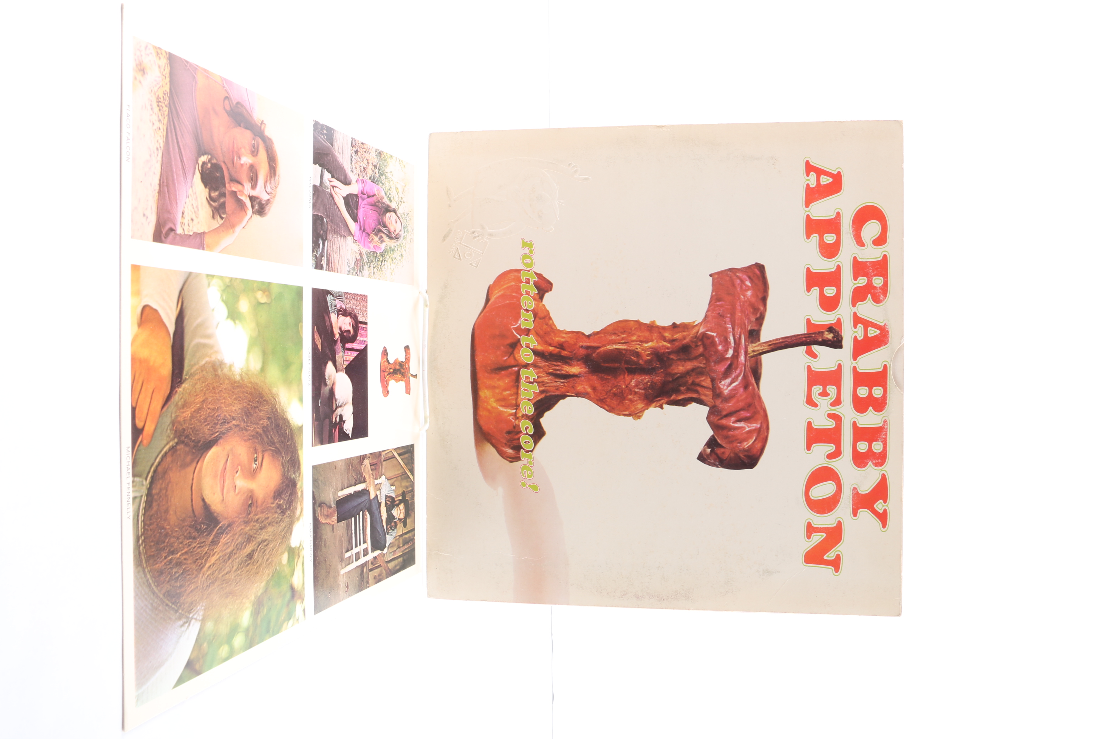 Crabby Appleton LP and 45 rpm Records Including "Rotten To The Core!"