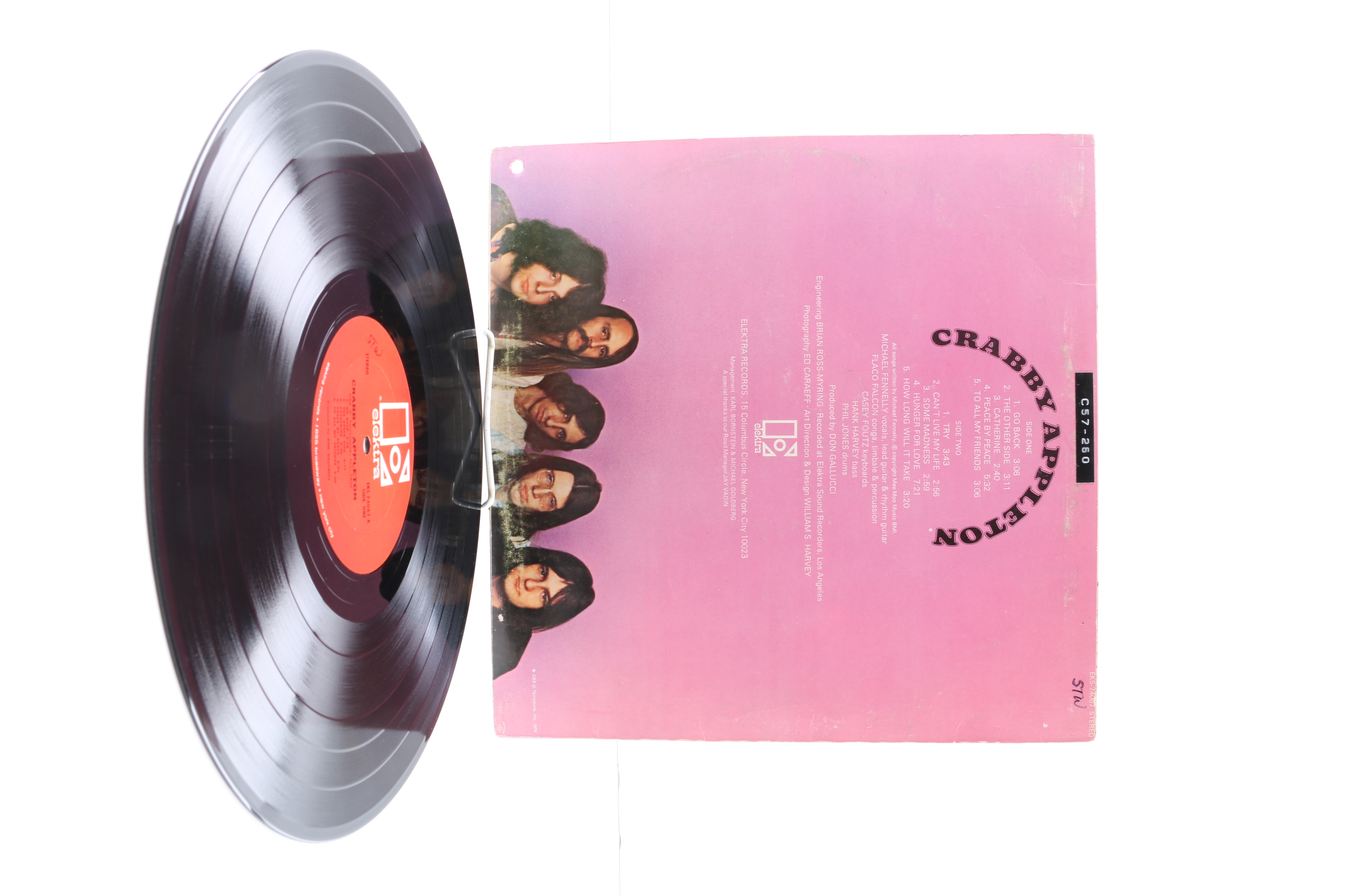 Crabby Appleton LP and 45 rpm Records Including "Rotten To The Core!"