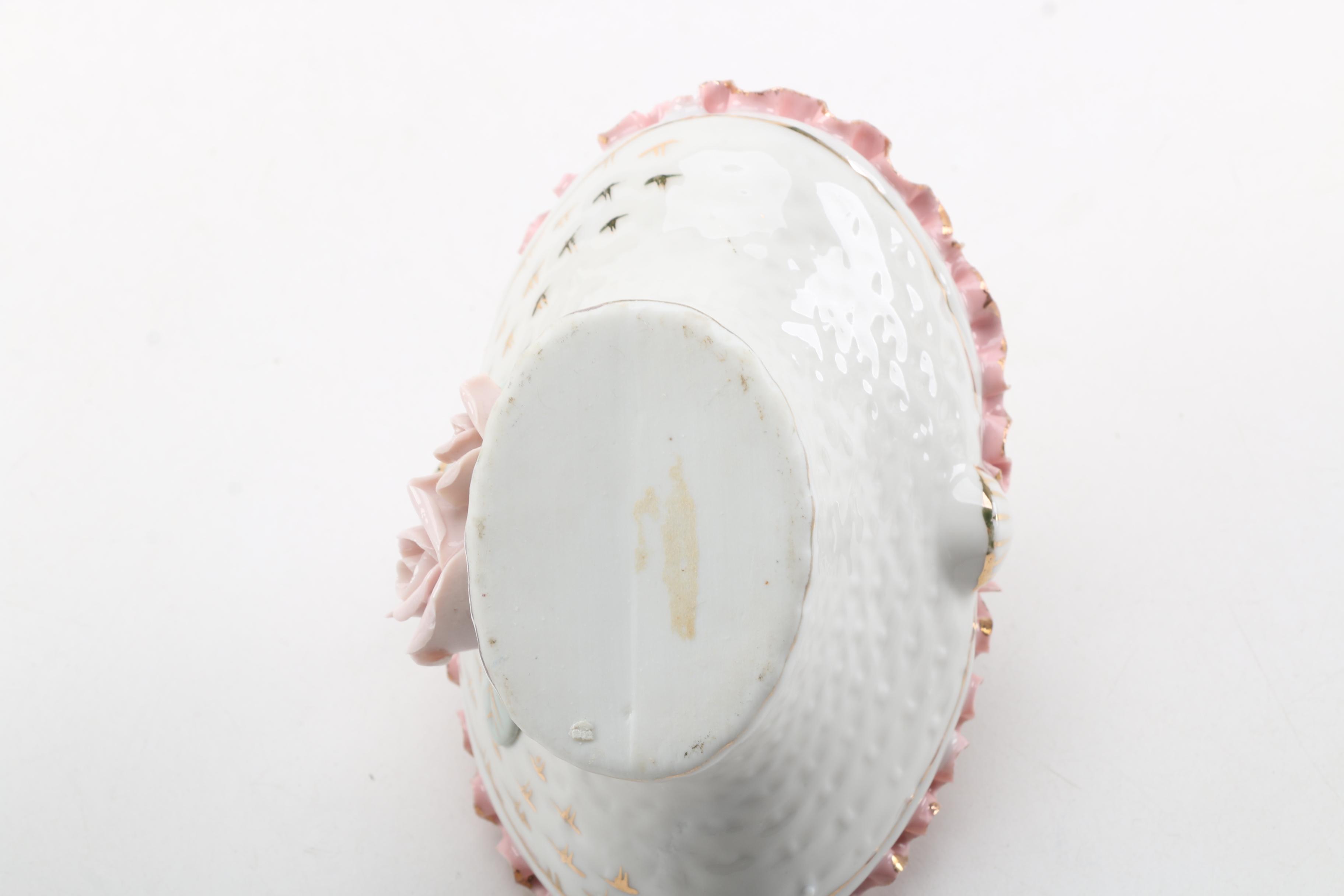 Hand Painted Porcelain Figurines Featuring Ucagco Japan