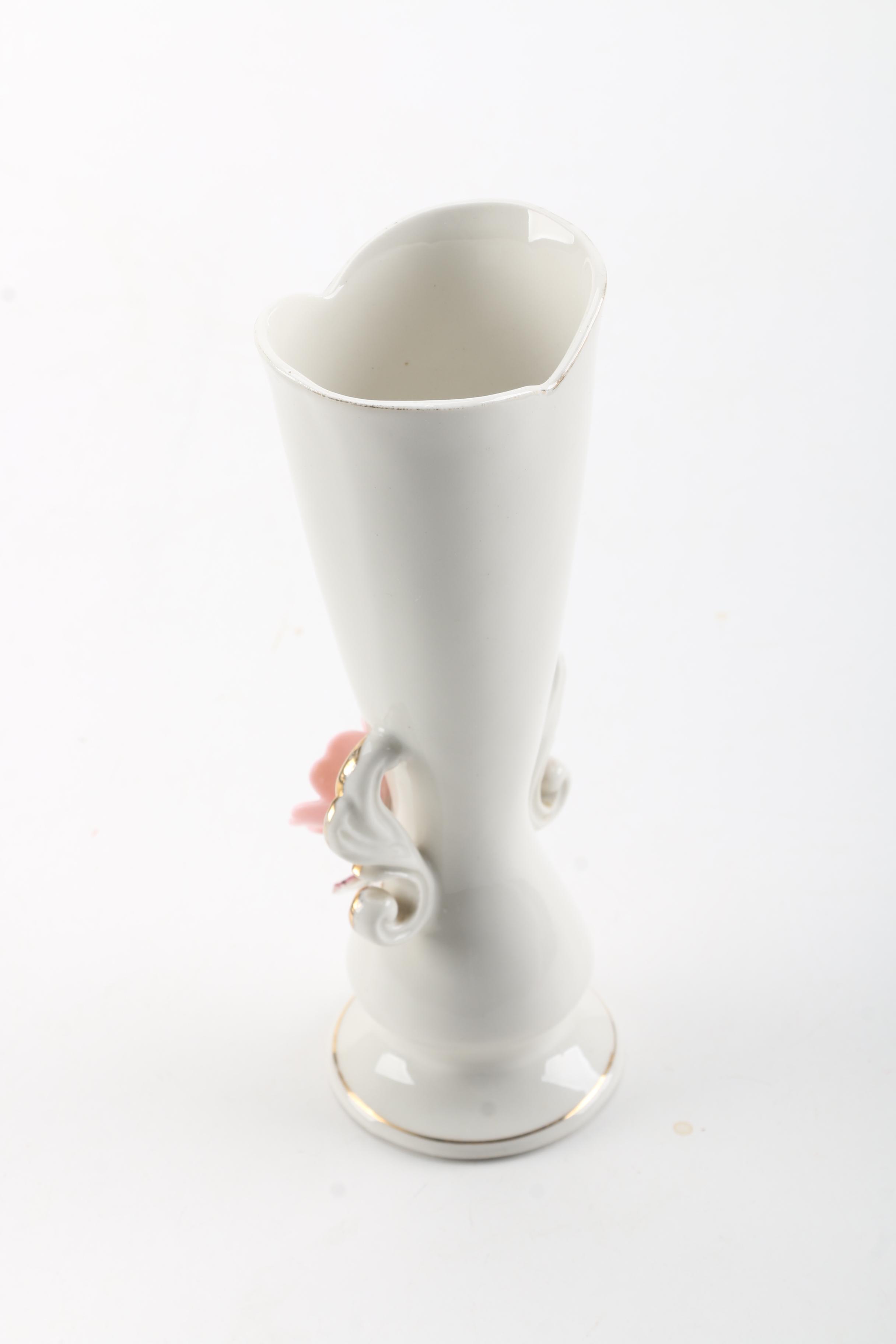 Hand Painted Porcelain Figurines Featuring Ucagco Japan