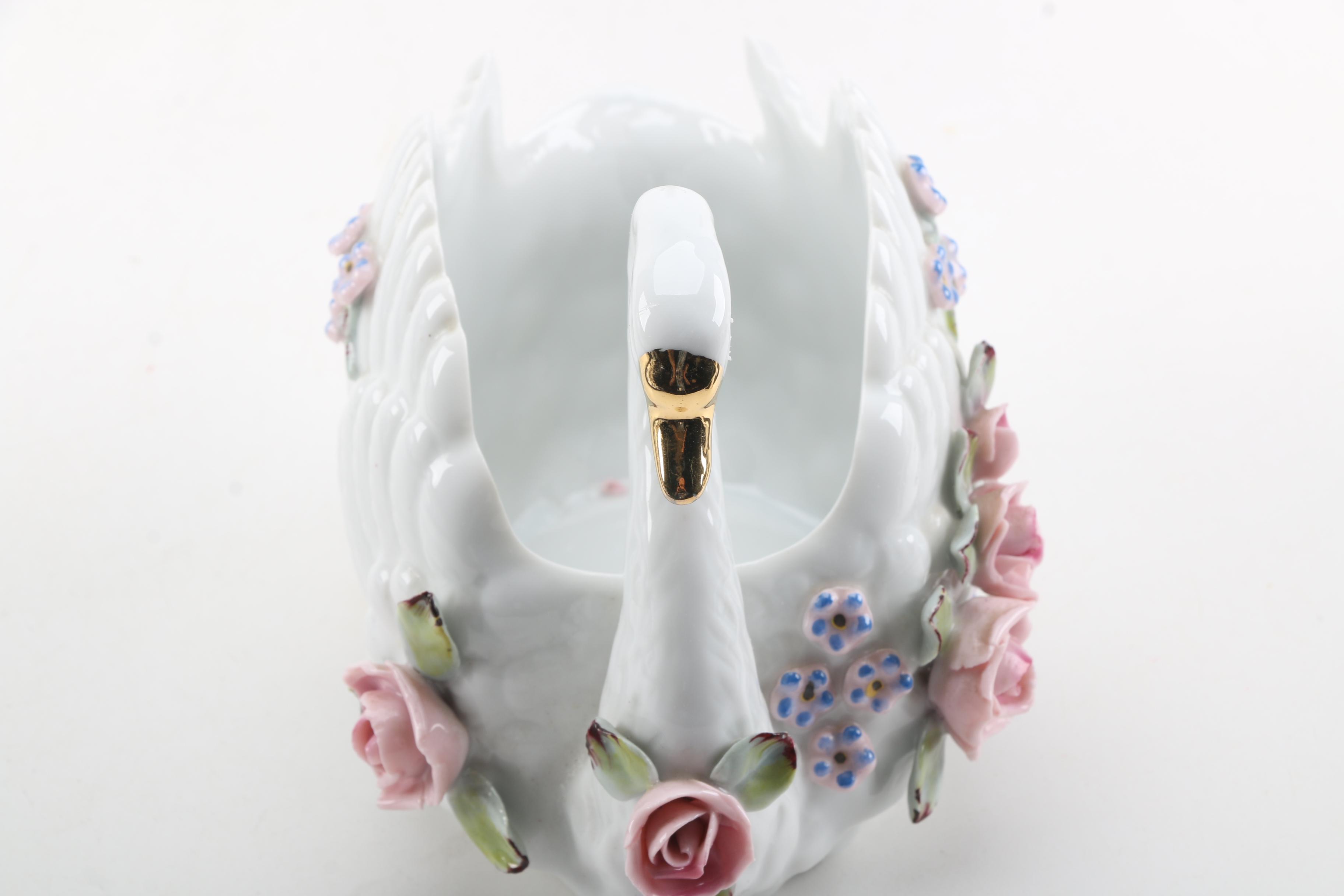 Hand Painted Porcelain Figurines Featuring Ucagco Japan