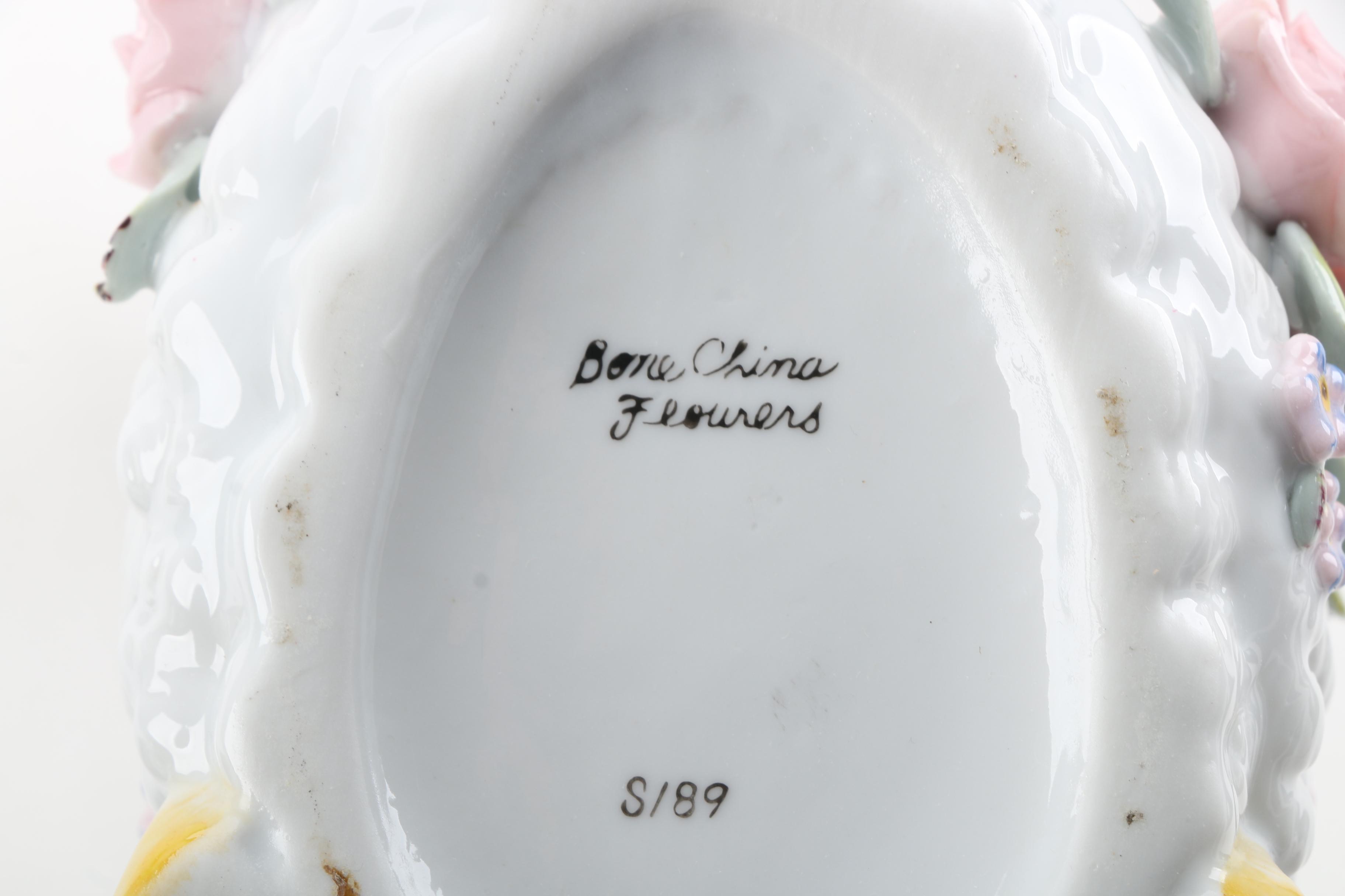 Hand Painted Porcelain Figurines Featuring Ucagco Japan