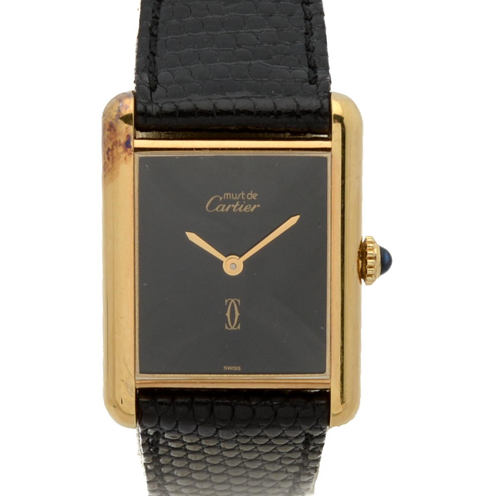 Vintage Cartier Swiss Made Analog Watch