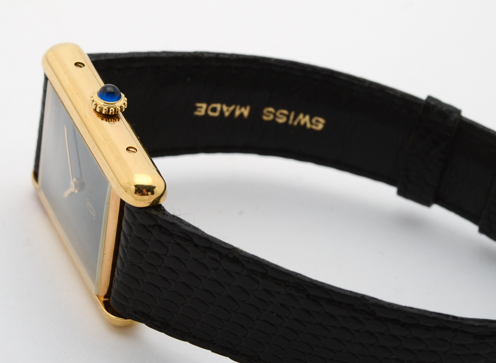 Vintage Cartier Swiss Made Analog Watch