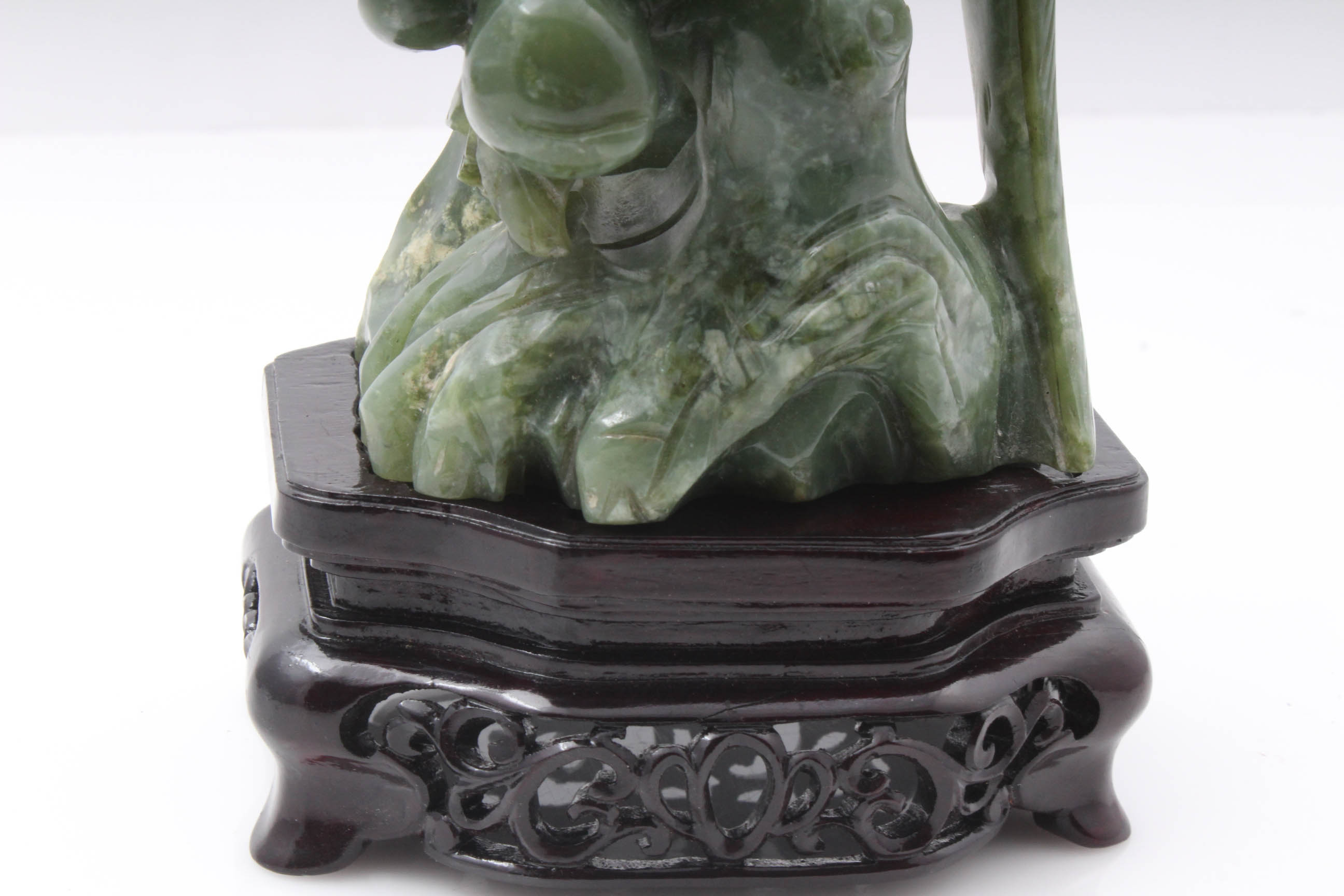 Chinese Hand Carved Nephrite Bird Sculpture