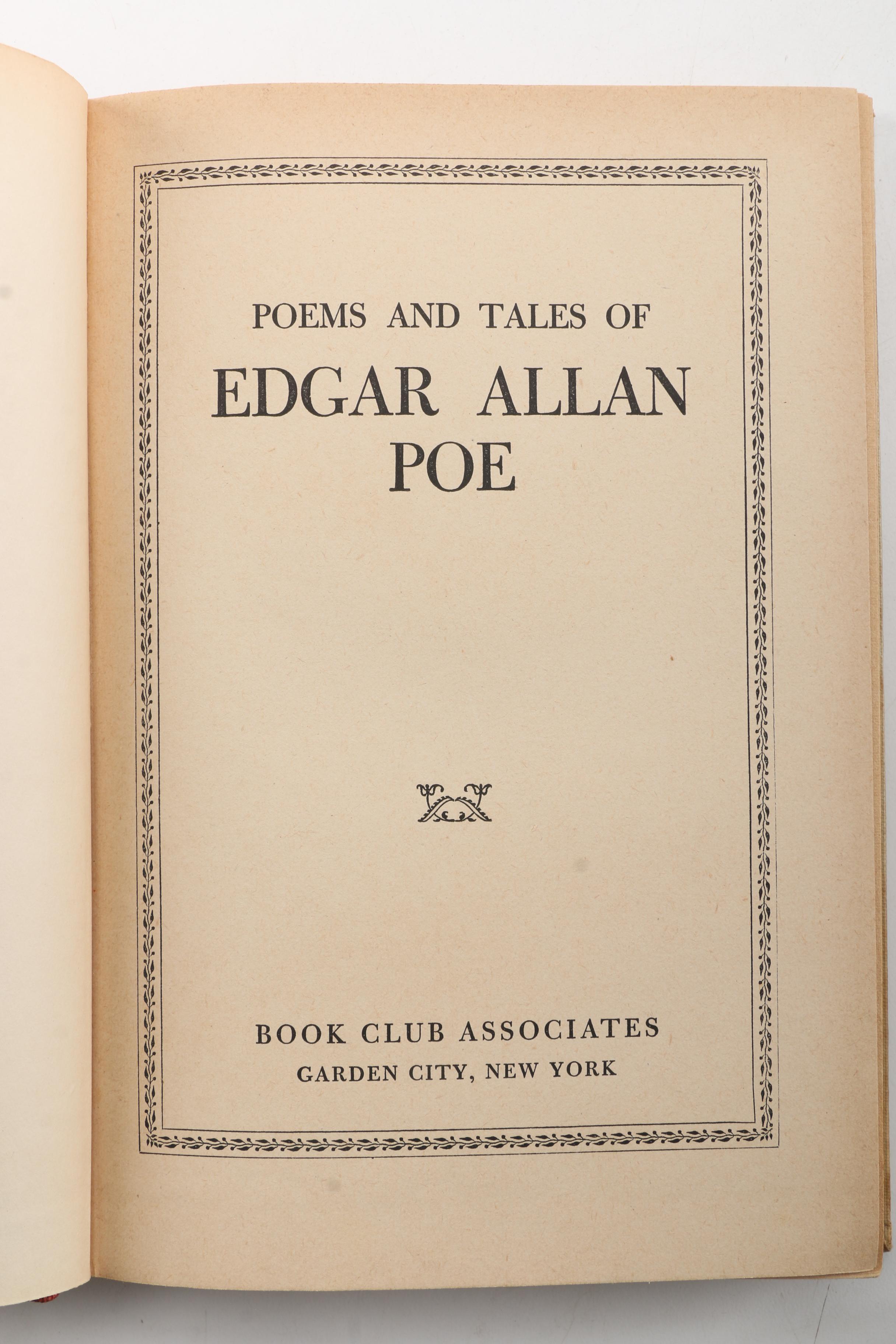 Book Club Associates Literary Anthologies