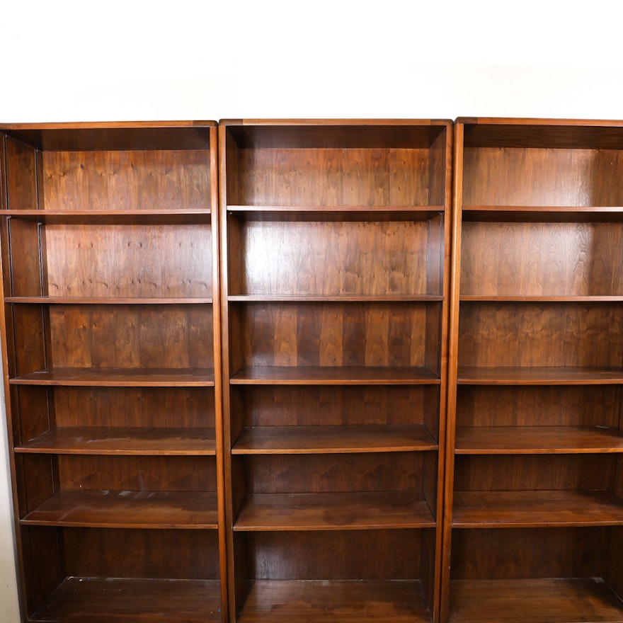 Oak Finished Bookcases