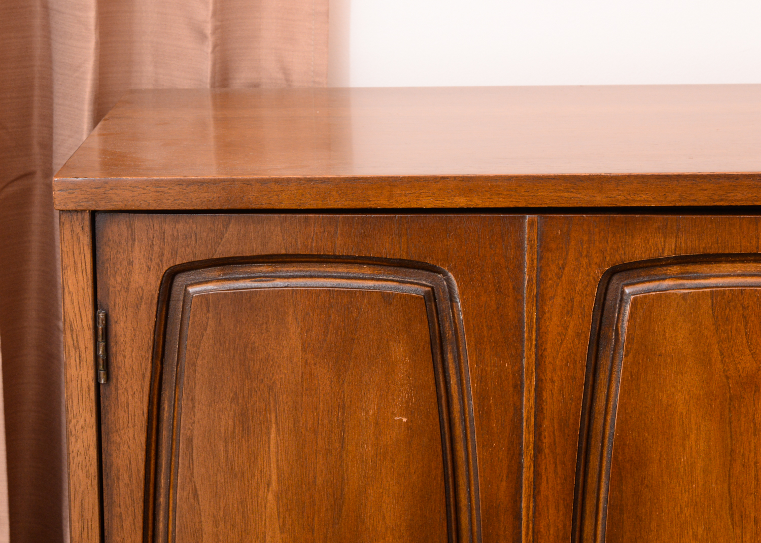 Mid Century Modern Walnut Armoire