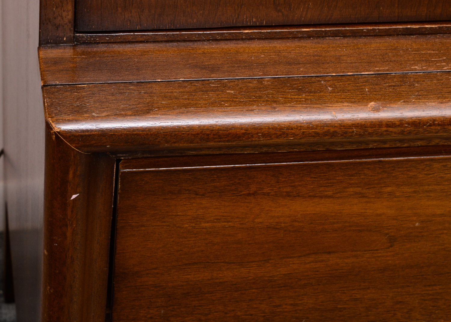 Mid Century Modern Walnut Armoire