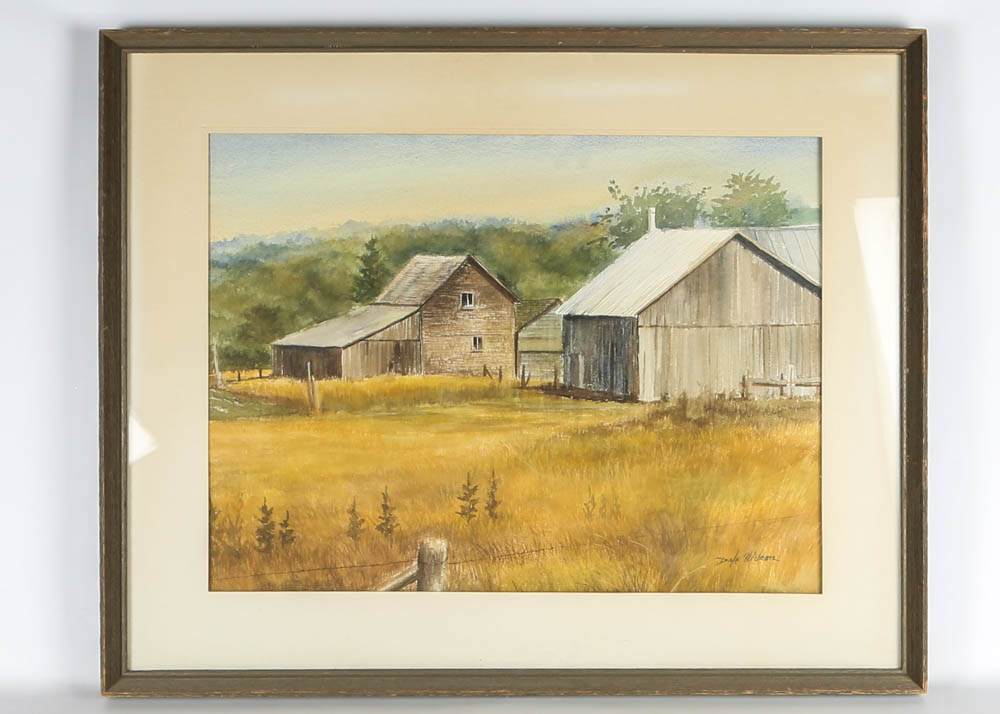 Dale Wilson Original Watercolor Paintings
